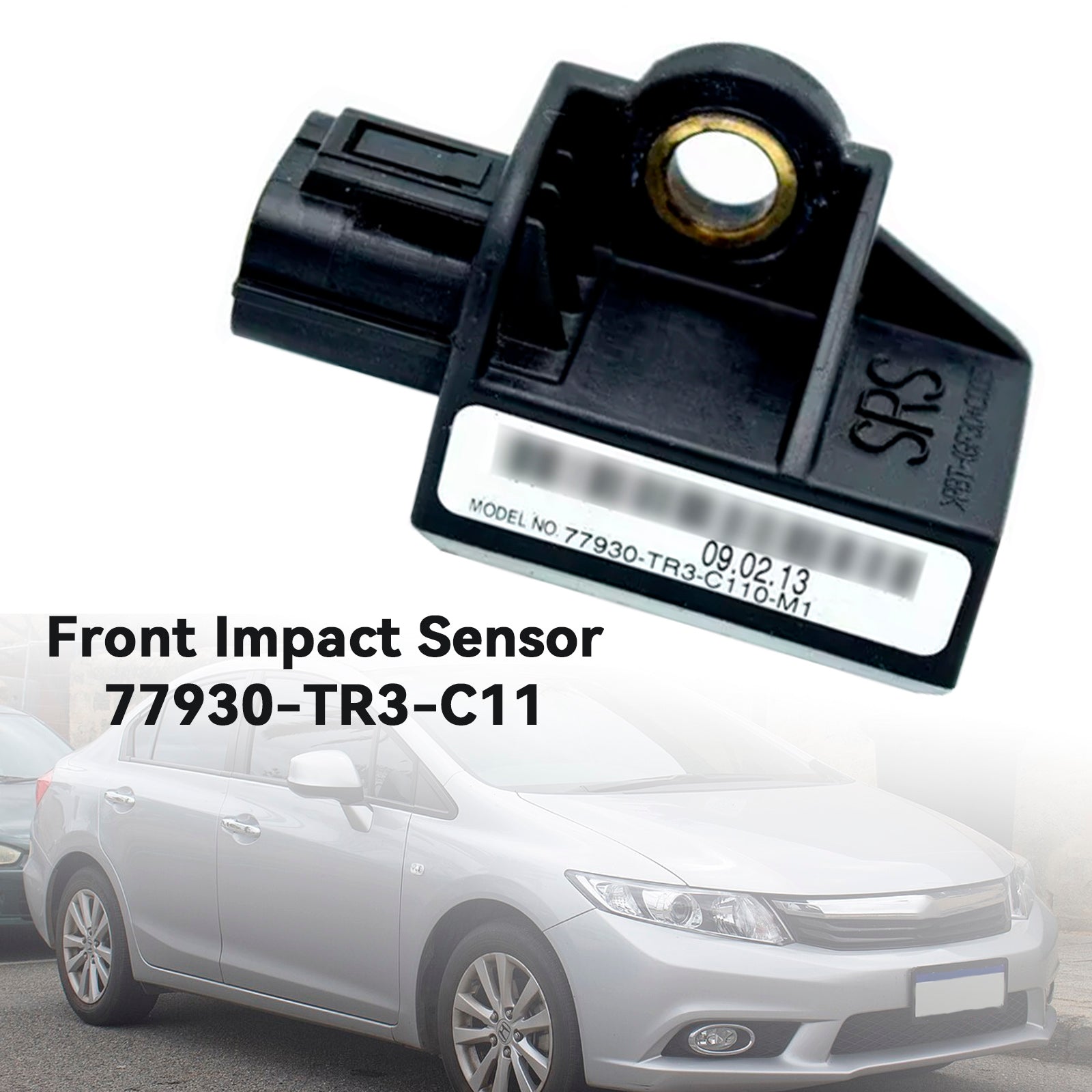 Front Left or Right Impact Sensor 77930-TR3-C11 For Honda Civic 2013-2015