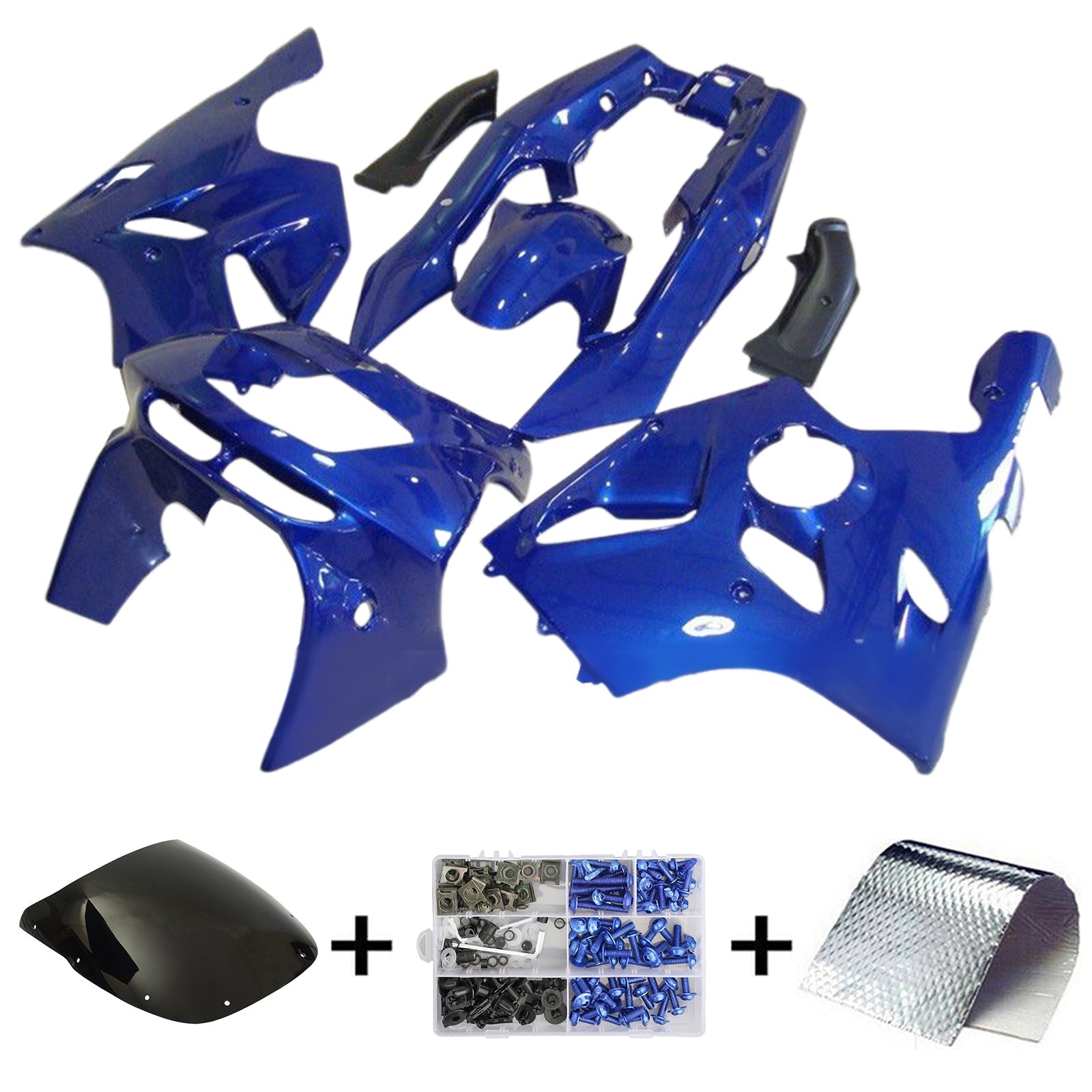 Kawasaki ZX-6R 1994-1997 Fairing Kit Bodywork Plastic ABS