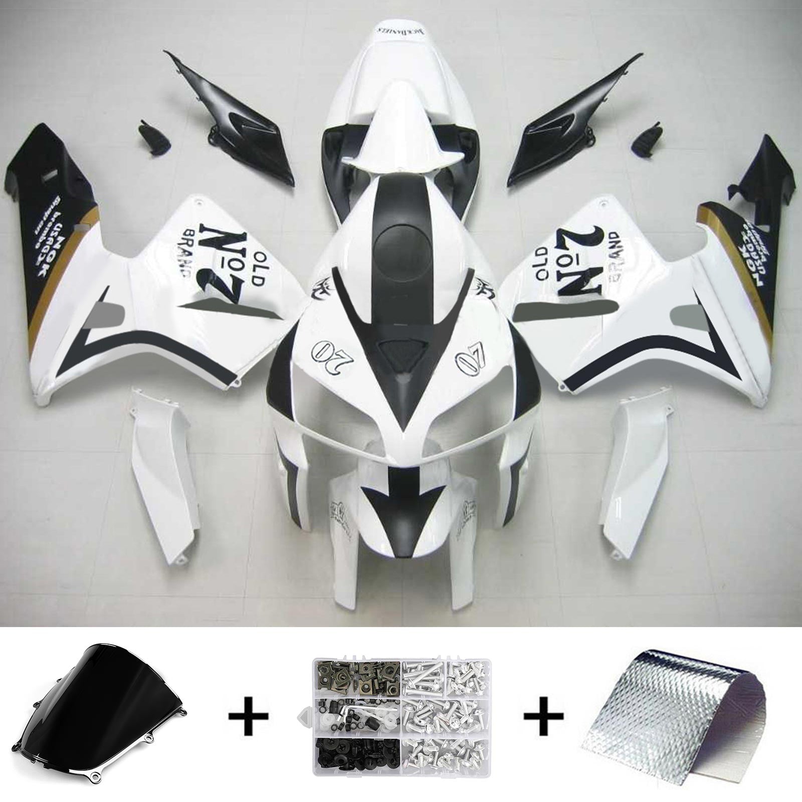 Honda CBR600RR 2005-2006 F5 Fairing Kit Bodywork Plastic ABS