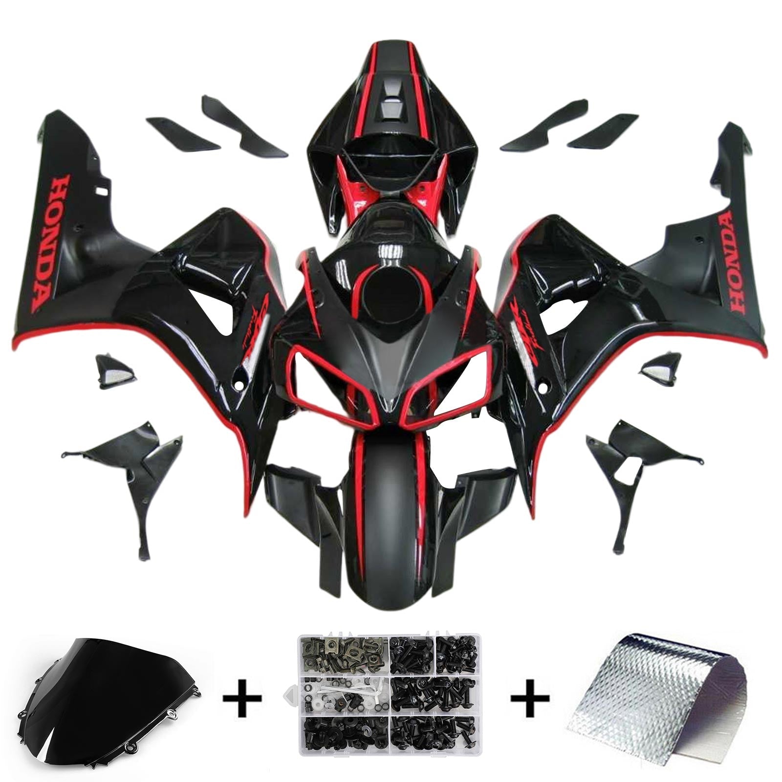 Honda CBR1000RR 2006-2007 Fairing Kit Bodywork Plastic ABS