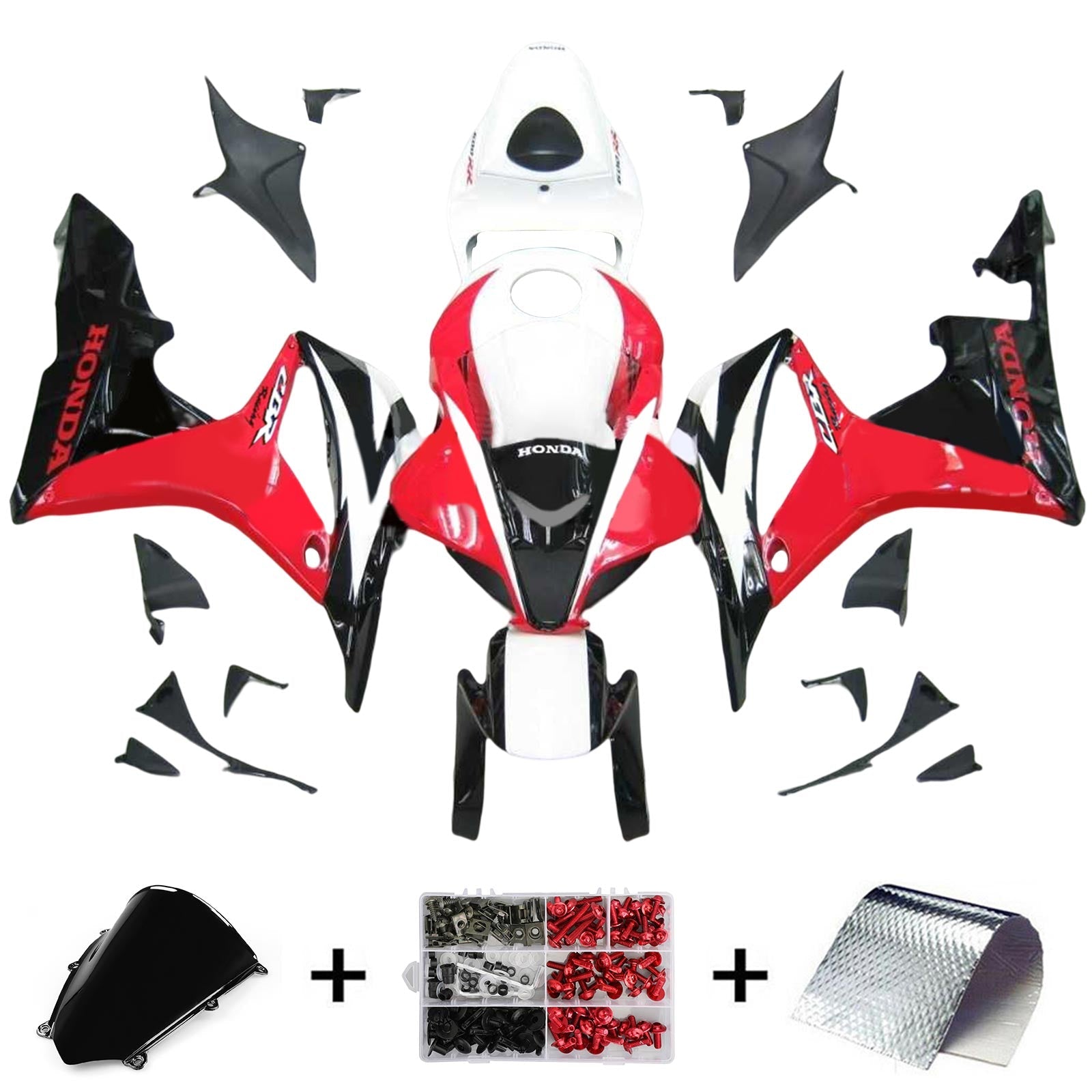 Honda CBR600RR 2007-2008 F5 Fairing Kit Bodywork Plastic ABS