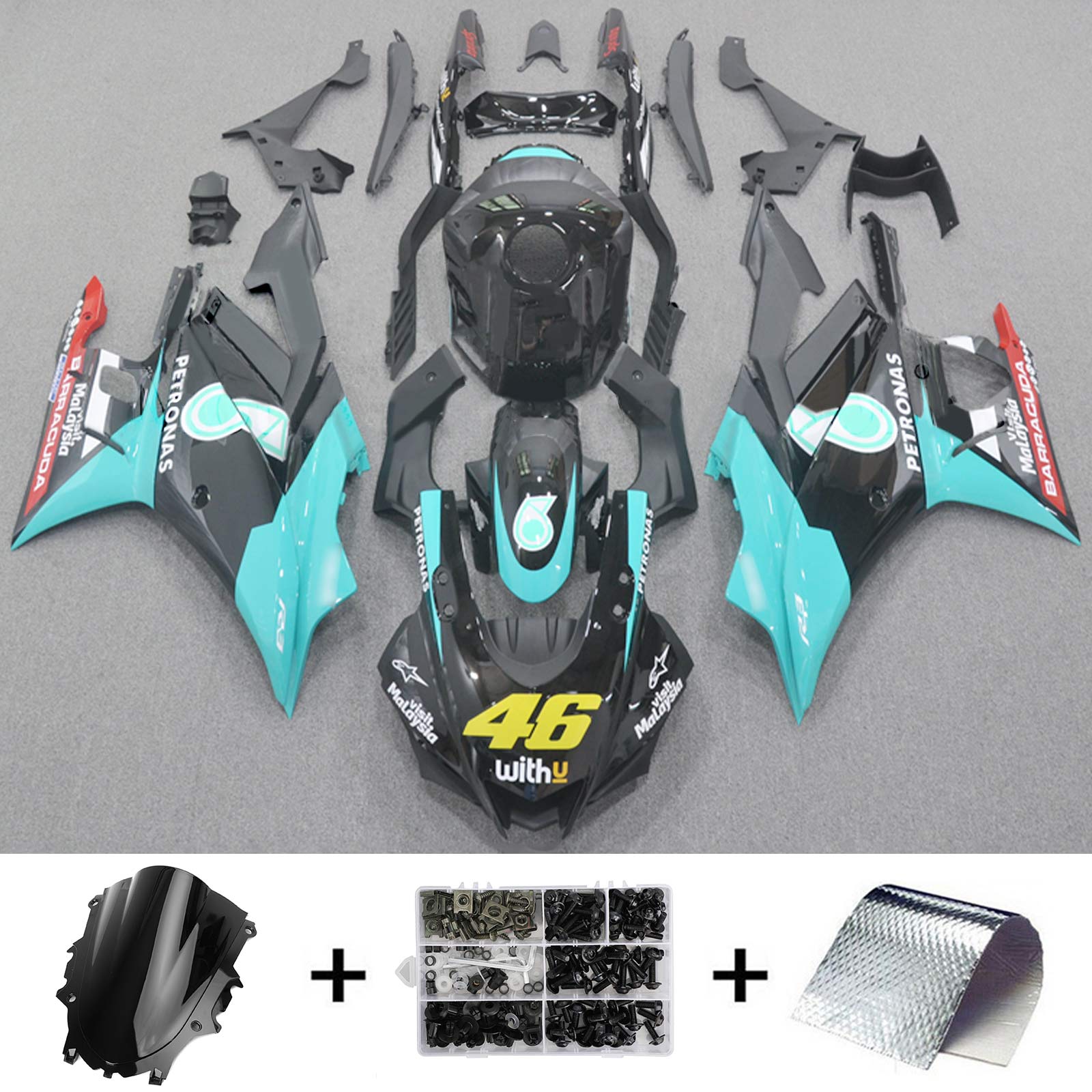 Yamaha YZF-R3 R25 2022-2024 Fairing Kit Bodywork Plastic ABS