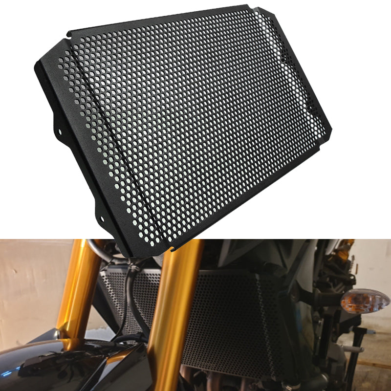 RADIATOR GUARD PROTECTOR COVER BLACK Fit for Yamaha XSR Tracer 900 / GT 16-20 Generic