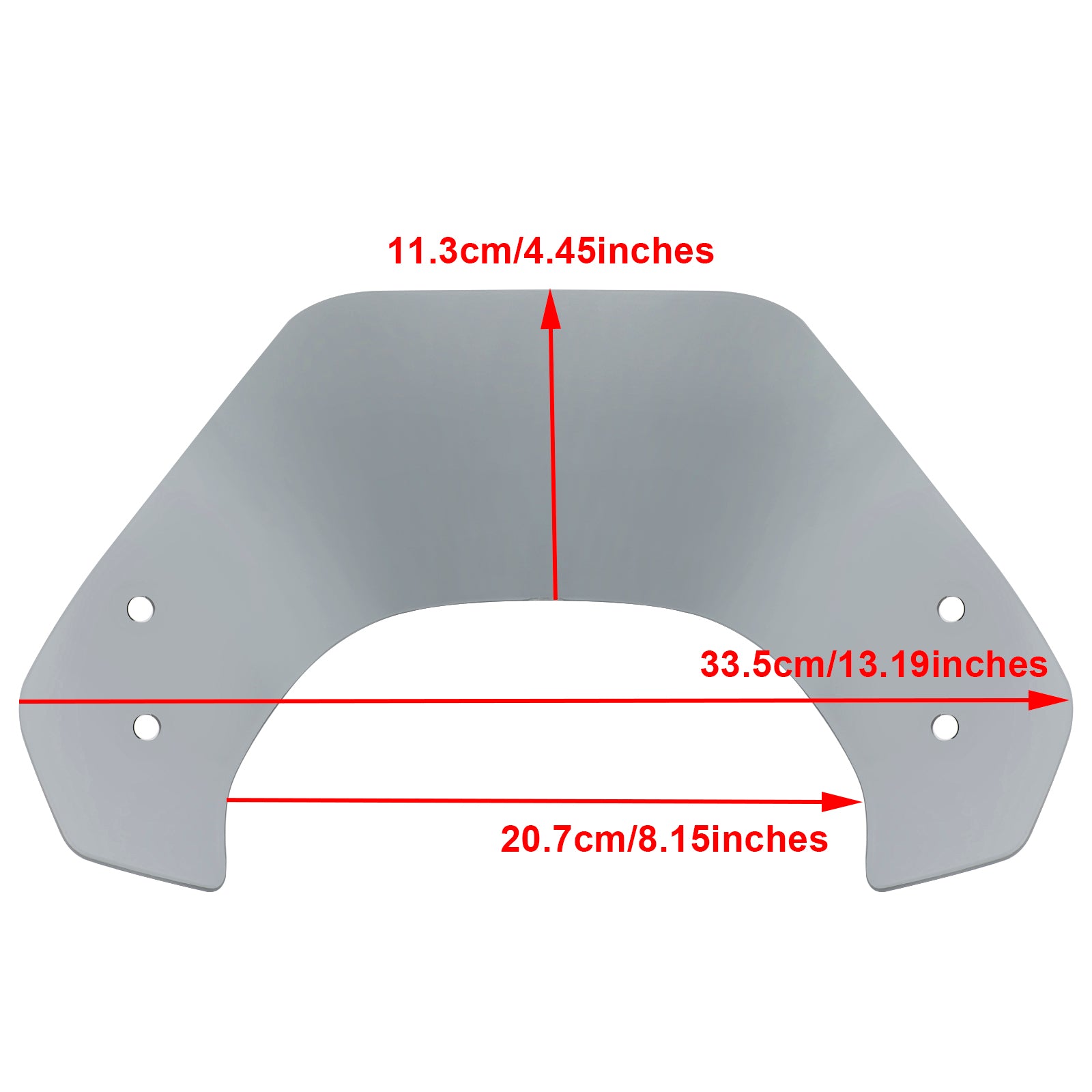 Parabrisas Moto Vespa Sprint 150 2016-2021 Parabrisas Corto