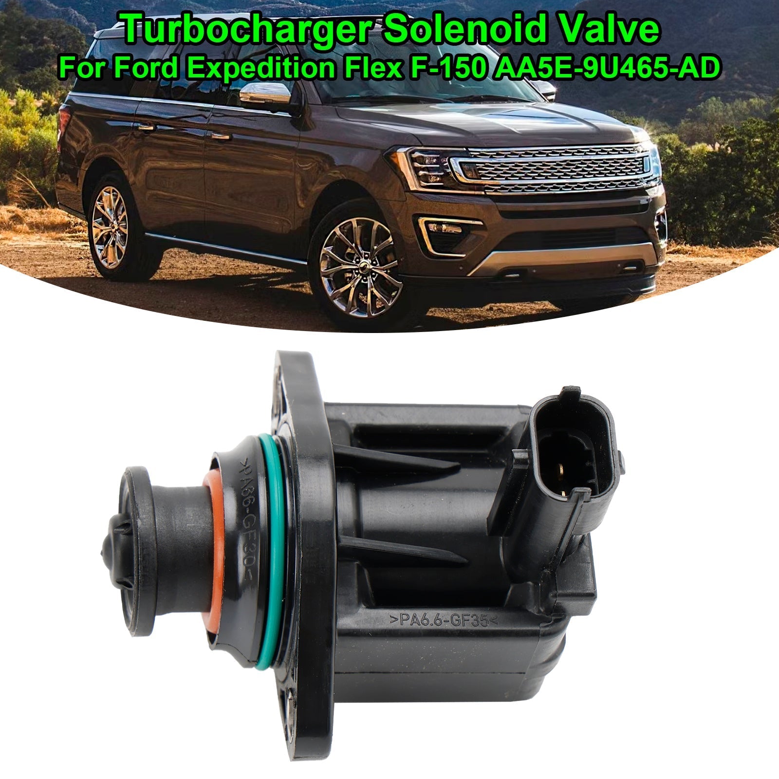 Turbocharger Solenoid Valve For Ford Expedition Flex F-150 AA5E-9U465-AD