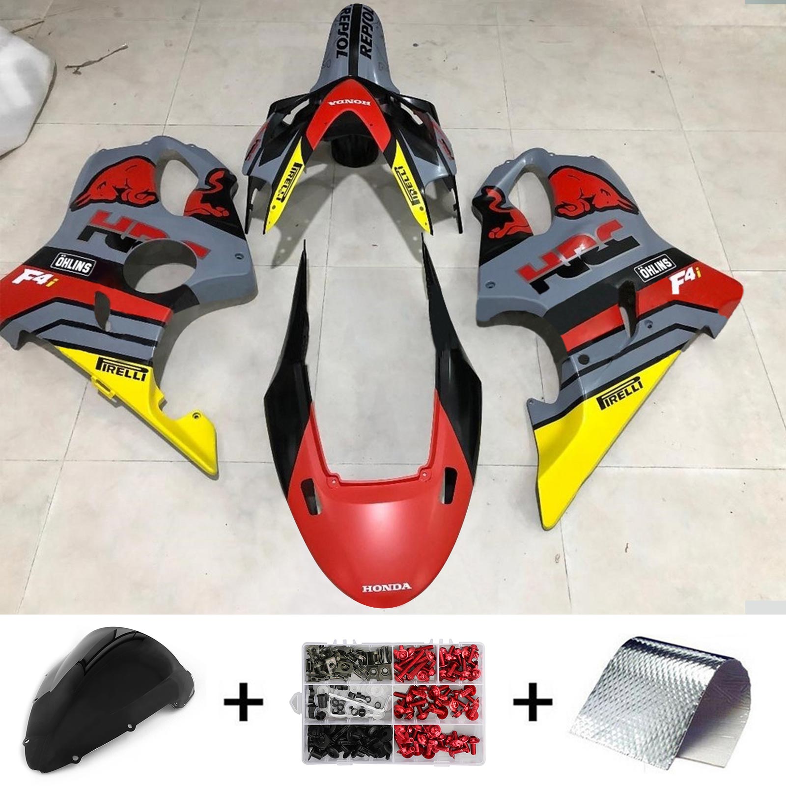 Kit Carenado Honda CBR600 F4i 2004-2007