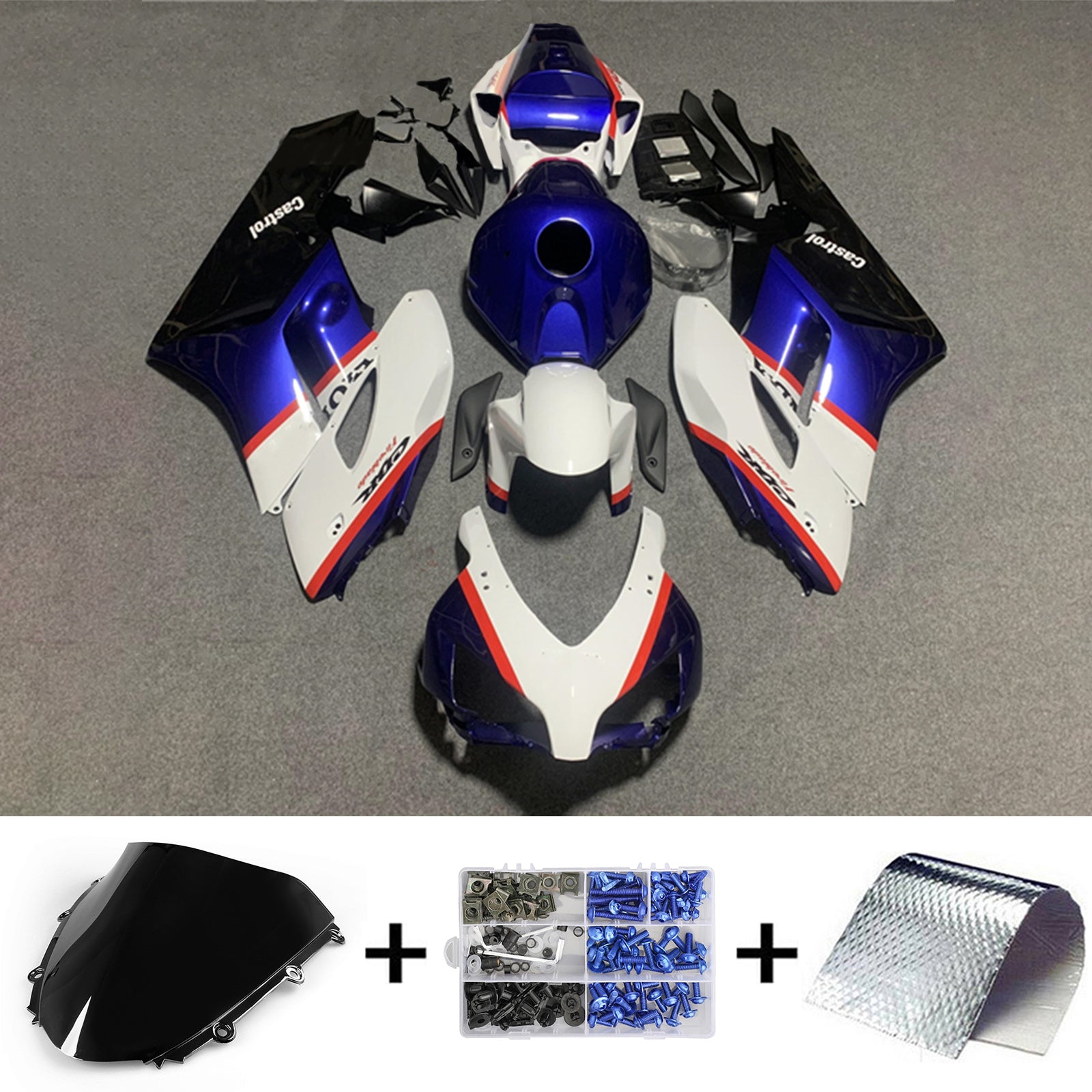 Honda CBR1000RR 2004-2005 Kit Carenado Carrocería Plástico ABS