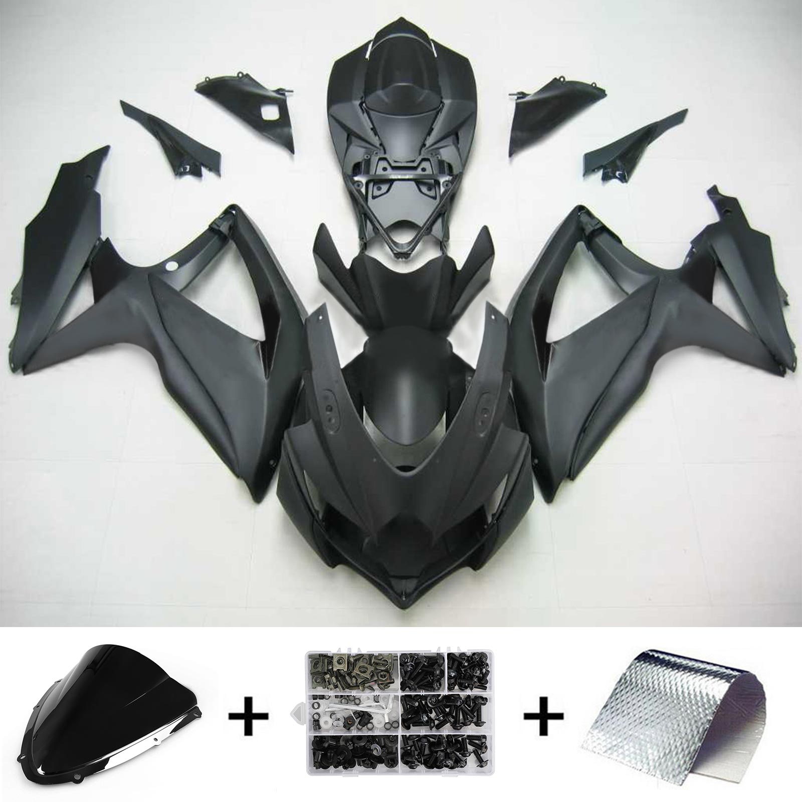 Suzuki GSXR 600/750 2008-2010 K8 Fairing Kit Bodywork Plastic ABS