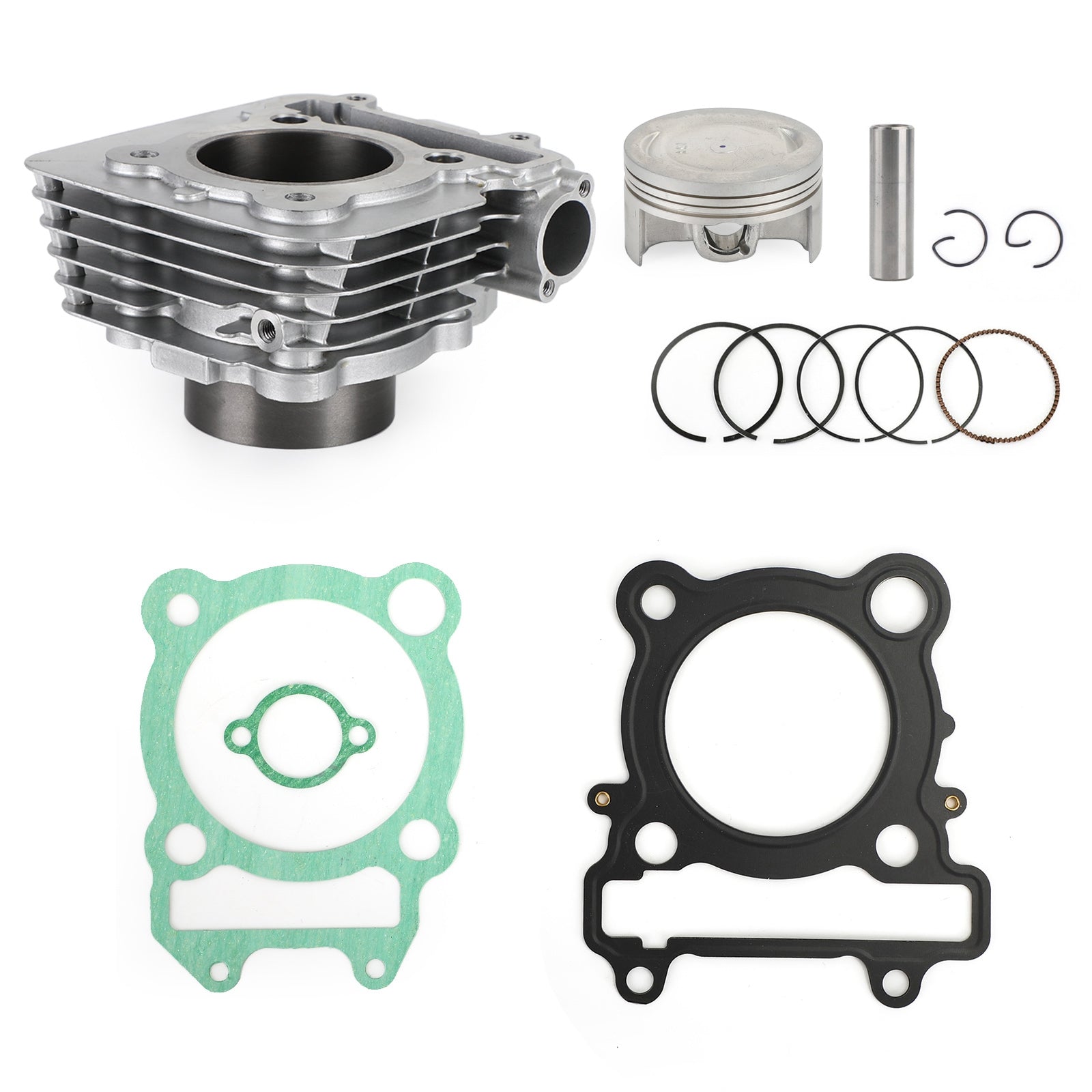 Piston Cylinder Gasket Top End Kit 74mm For Yamaha YBR250 07-2009 XT250 13-2015 Generic