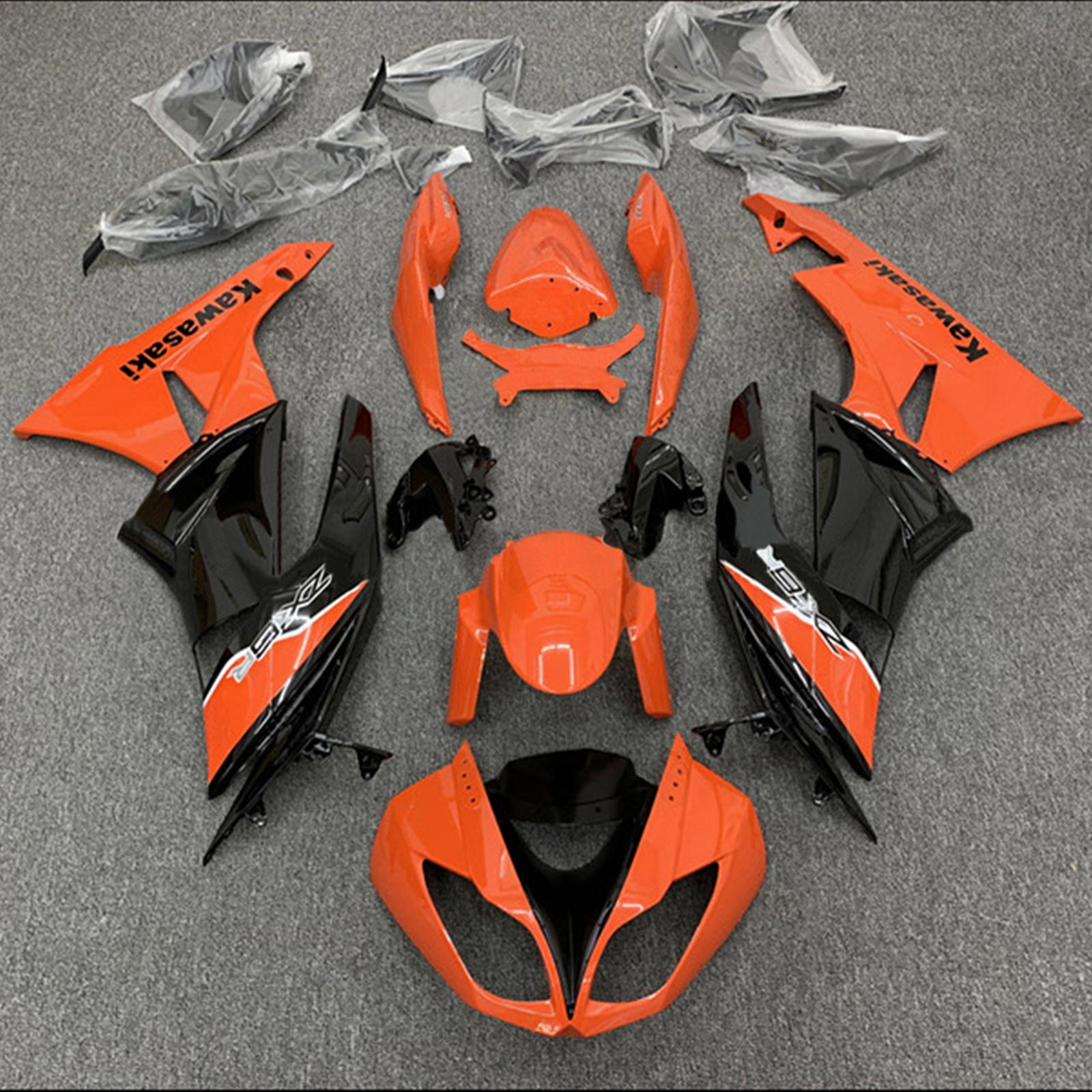 Kawasaki ZX6R 636 2009-2012 Kit Carenado Carrocería Plástico ABS