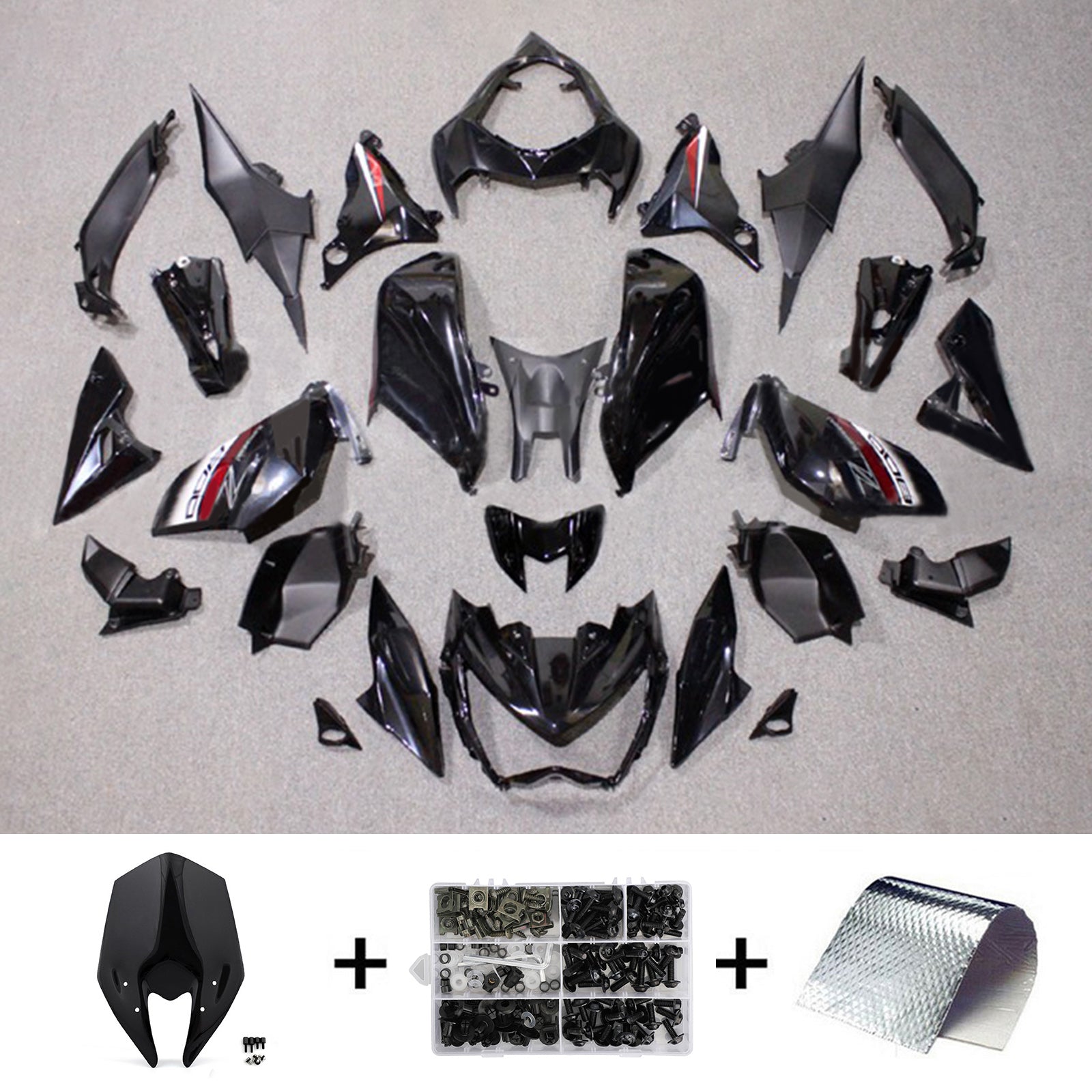 Kit Carenado Kawasaki Z800 2013-2018 Carrocería Plástico ABS