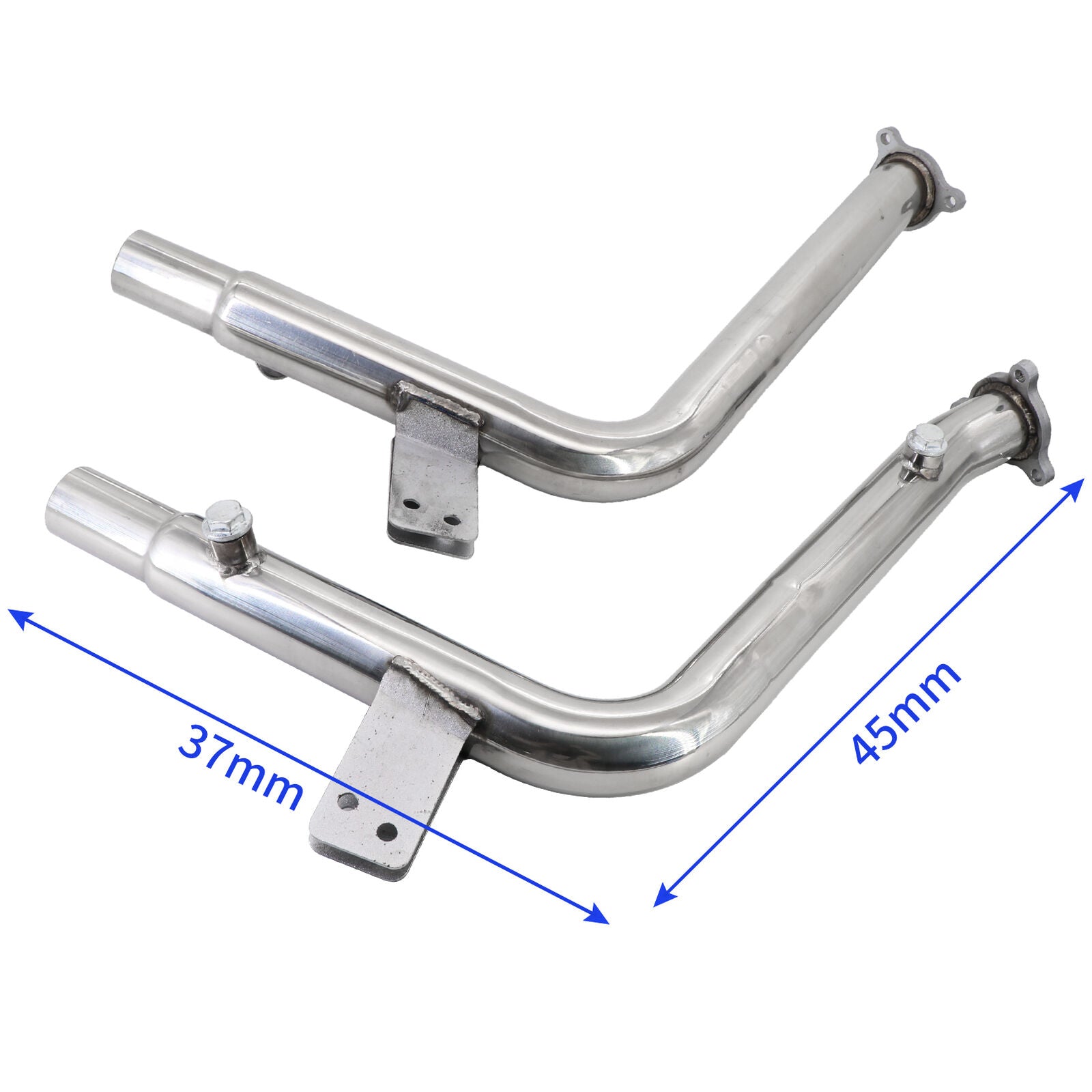 Downpipe Exhaust For 2000-2004 Porsche Boxster 986 2.7L 3.2L Stainless Steel