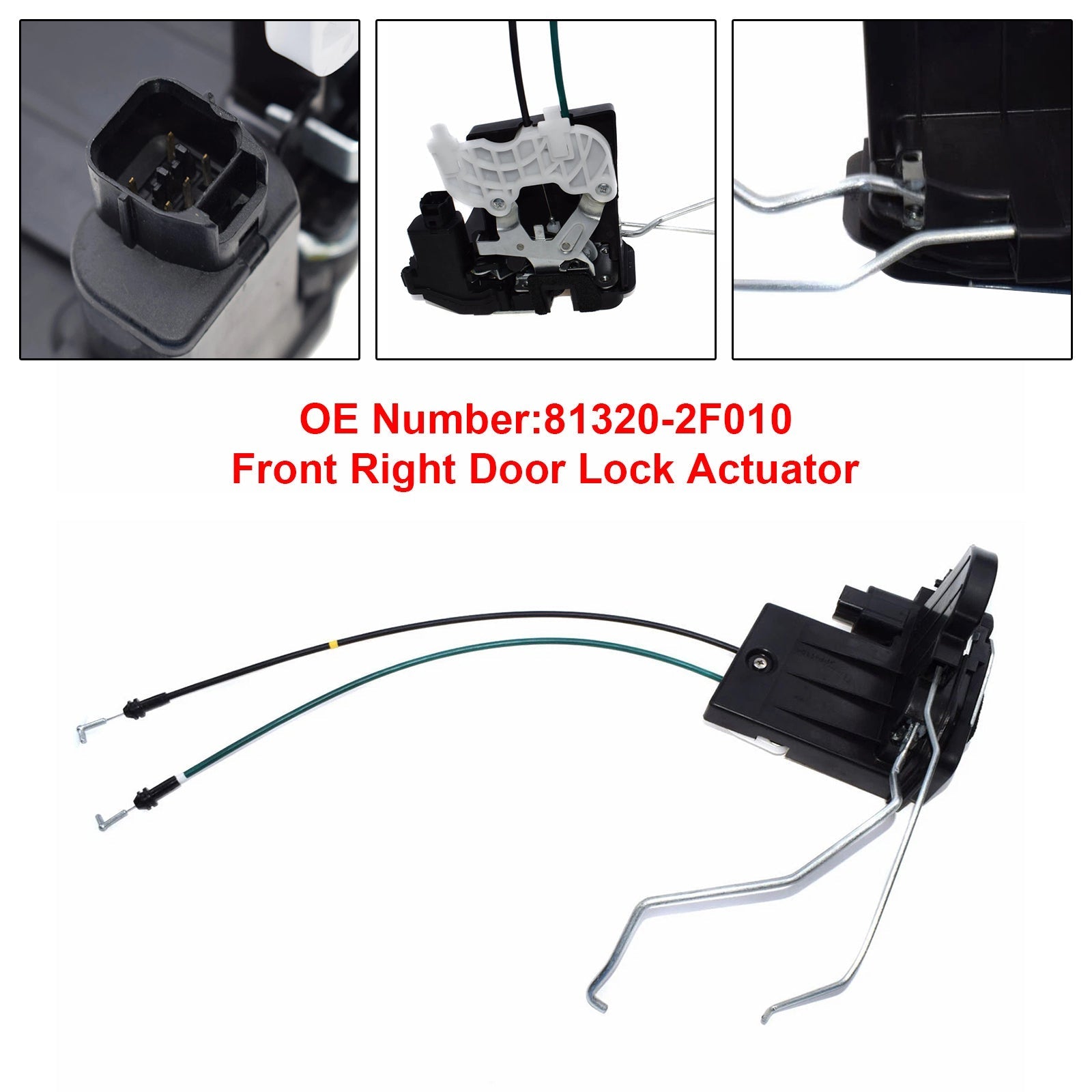 2005-2009 Kia Spectra 1.8L 2.0L Front Right Door Lock Actuator 81320-2F010