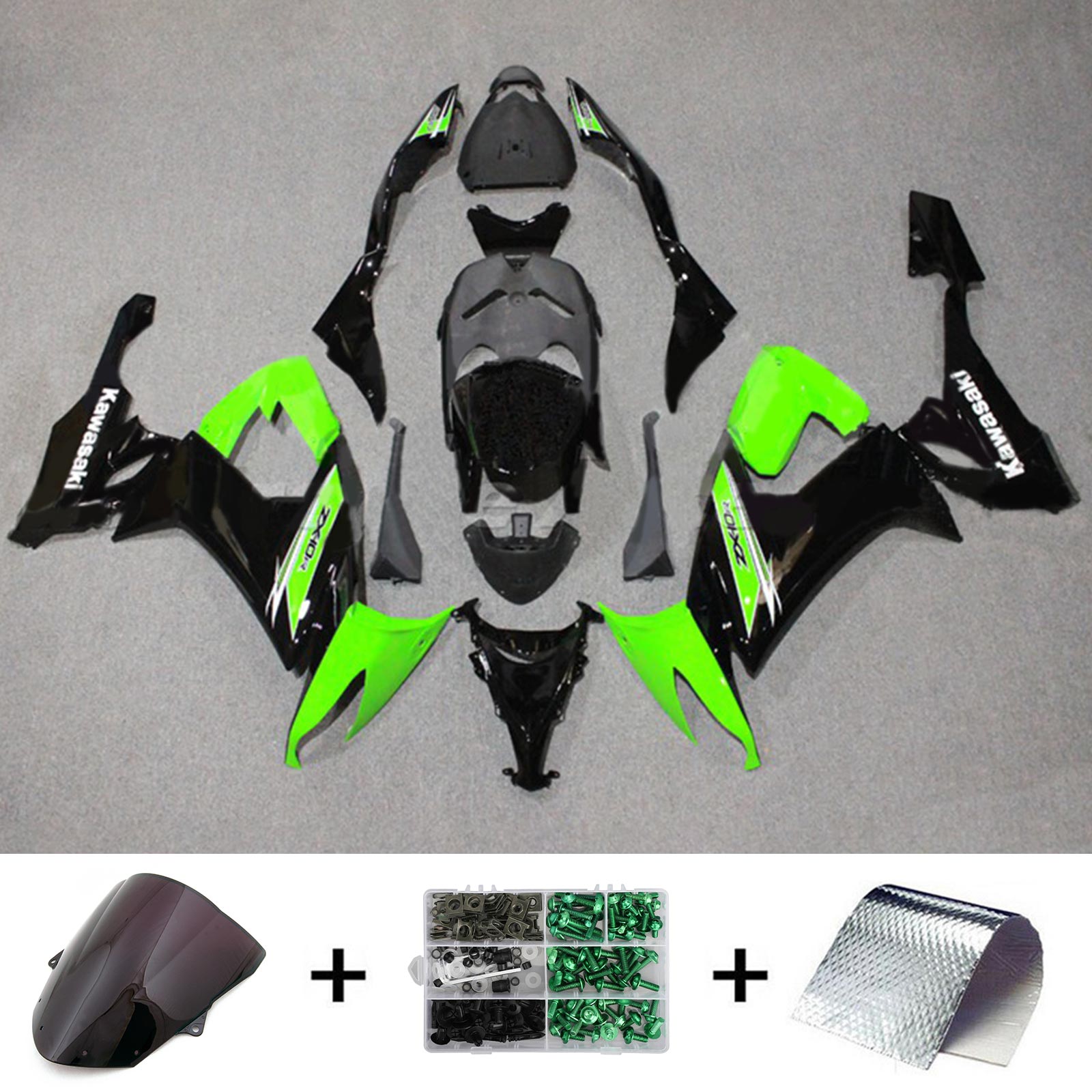 Kit Carenado Kawasaki ZX10R 2008-2010 Carrocería Plástico ABS