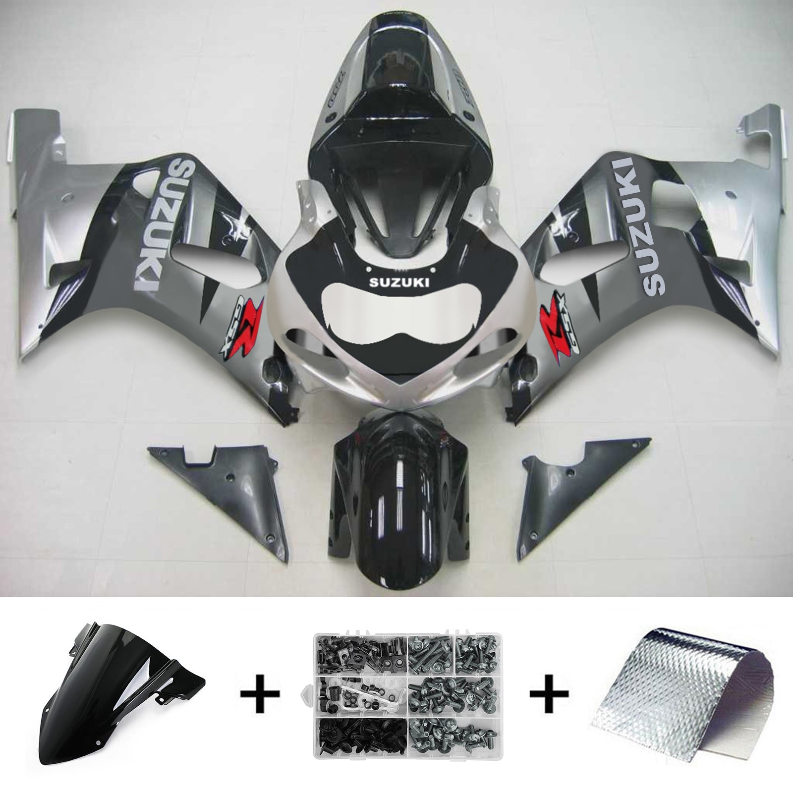 Suzuki GSXR750 2001-2003 Fairing Kit Bodywork Plastic ABS