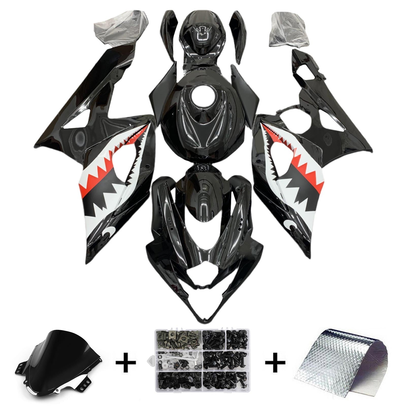 Suzuki GSXR1000 2005-2006 K5 Fairing Kit Bodywork Plastic ABS