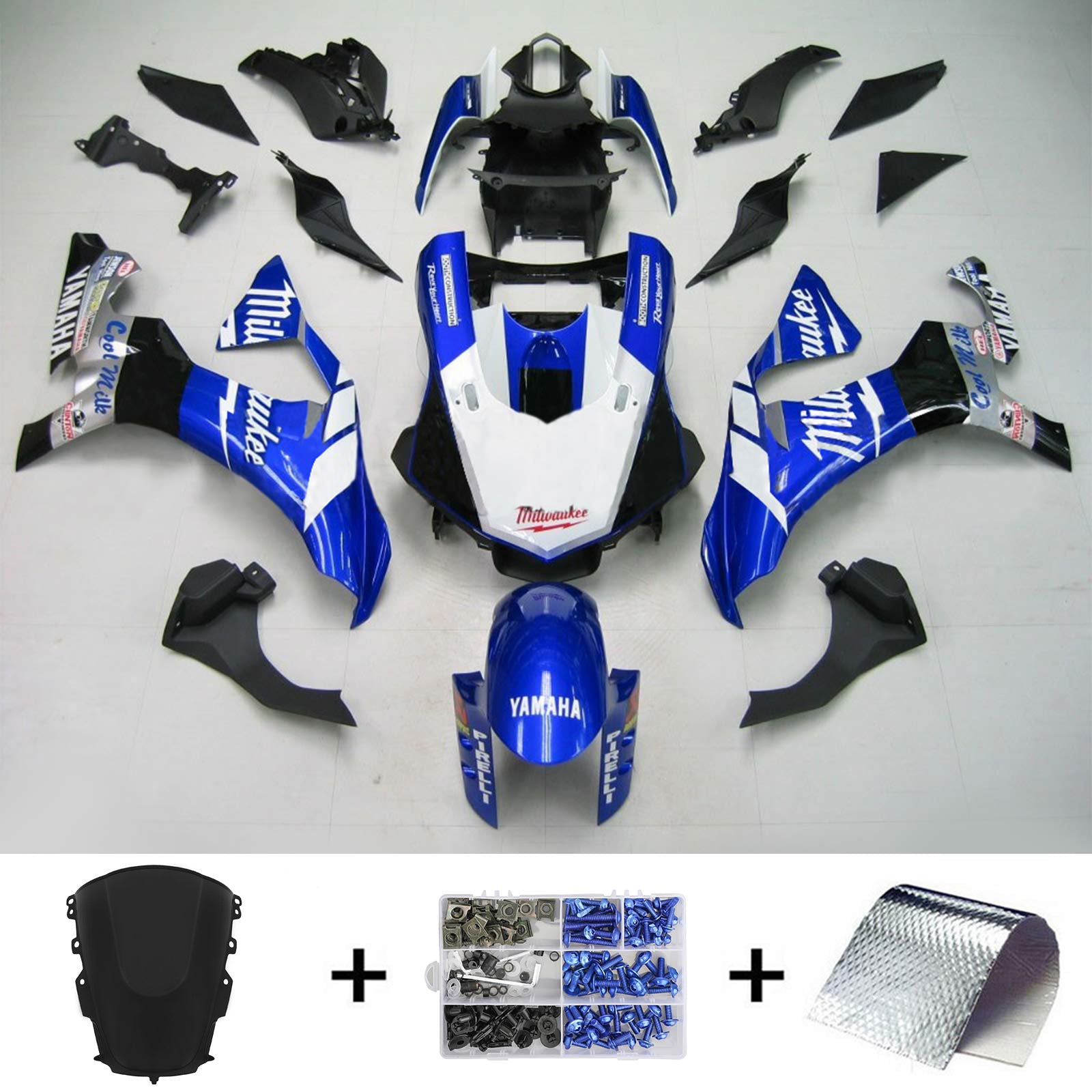 Yamaha YZF R1 2020-2024 Fairing Kit Bodywork Plastic ABS