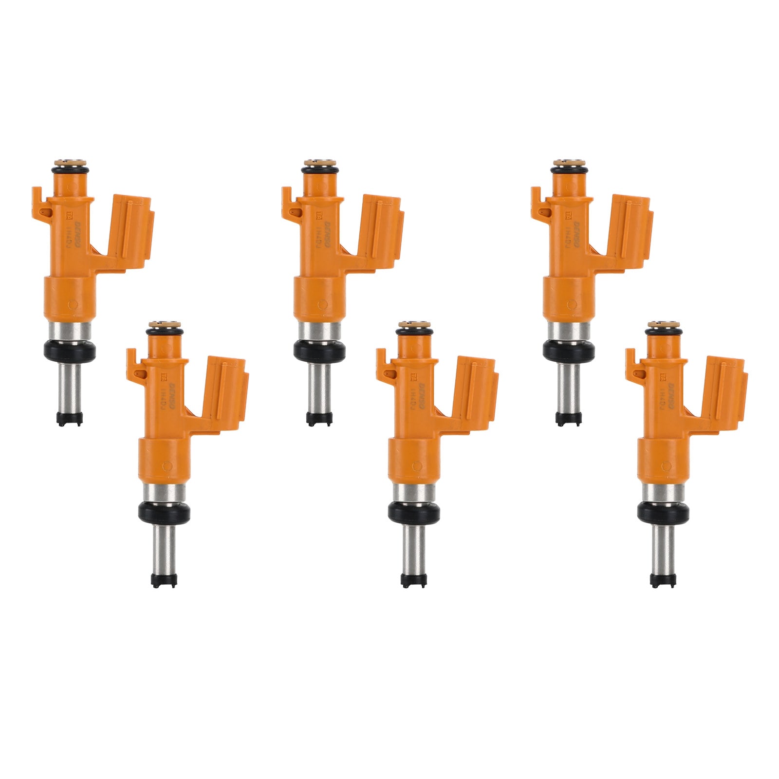 6PCS Fuel Injectors 23250-0P100 Fit Toyota Camry Sienna Tacoma Lexus ES350 Generic