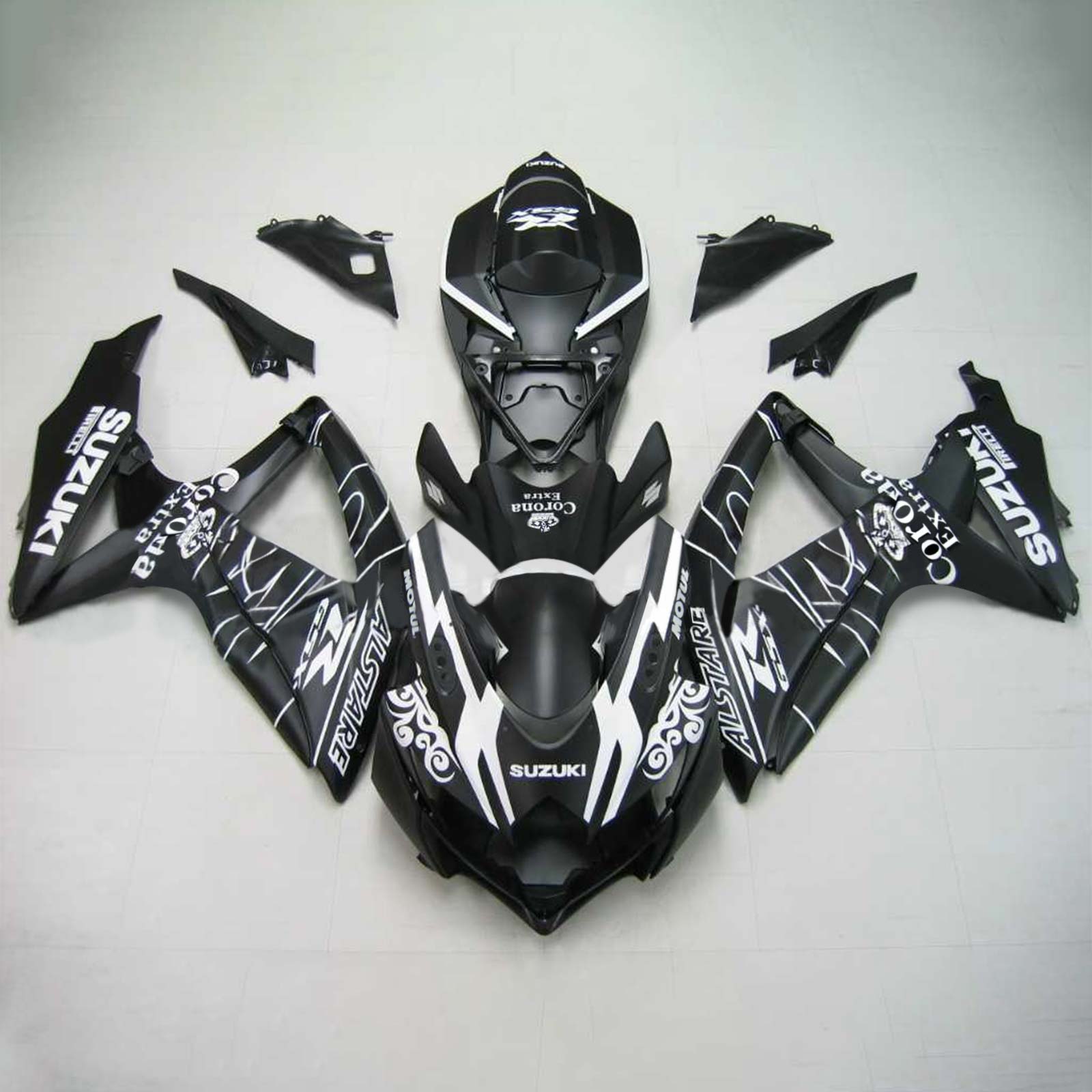 Suzuki GSXR 600/750 2008-2010 K8 Fairing Kit Bodywork Plastic ABS