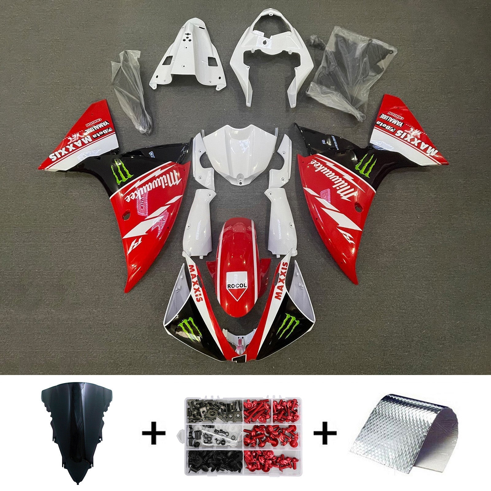 Yamaha YZF-R1 2012-2014 Fairing Kit Bodywork Plastic ABS