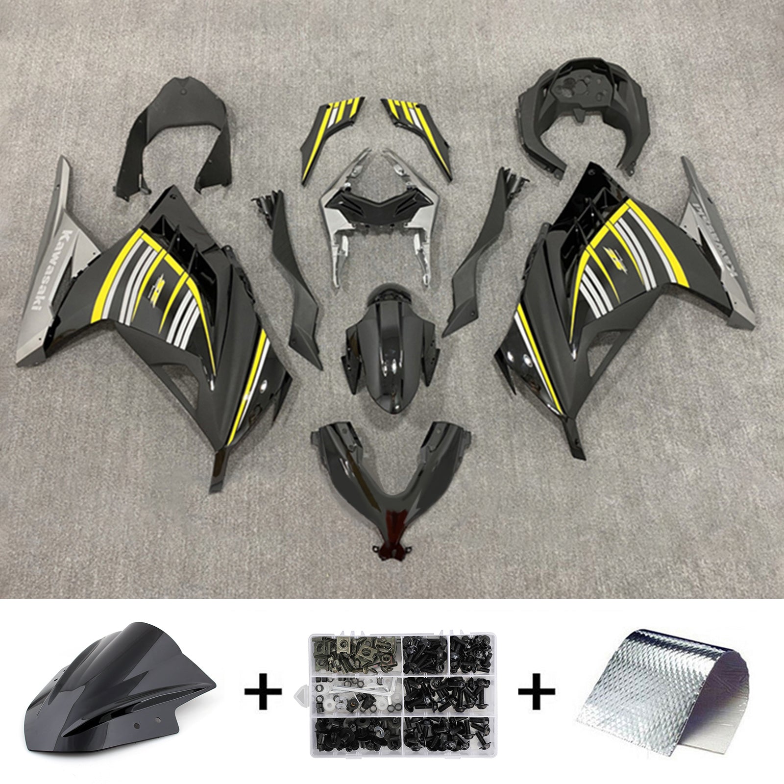 Kawasaki EX300 Ninja300 2013-2024 Fairing Kit Bodywork Plastic ABS