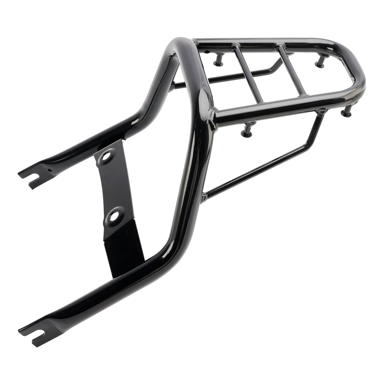 REAR RACK TUBE TYPE CARRIER - BLACK FOR HONDA MONKEY 125 Z125 2018 - 2024