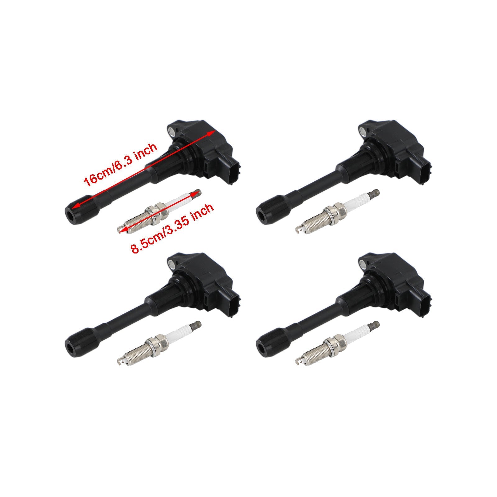 Nissan Sentra 2013-2019 l4 1.8L (2009-2012 l4 2.0L) Ignition Coils Pack UF549 4PCS