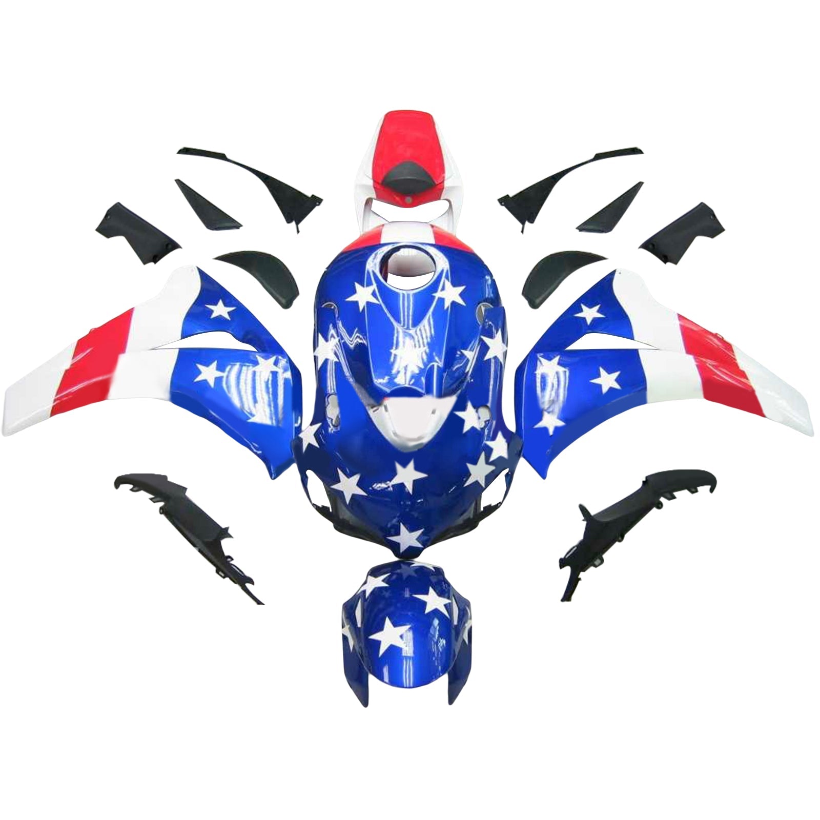 Honda CBR1000RR 2008-2011 Fairing Kit Bodywork Plastic ABS