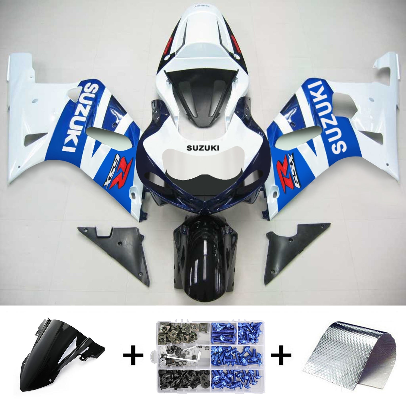 Suzuki GSXR750 2001-2003 Fairing Kit Bodywork Plastic ABS