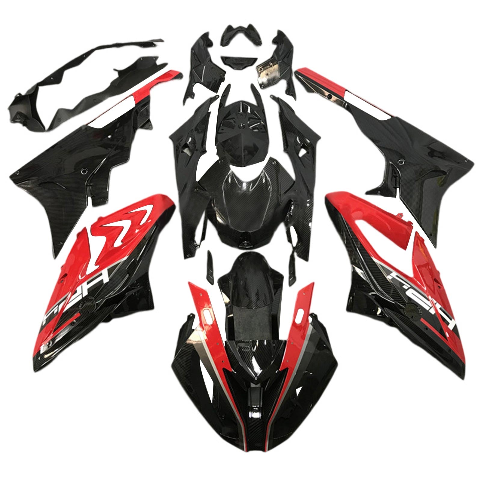 Amotopart BMW S1000RR 2017-2018 Fairing Kit Bodywork Plastic ABS