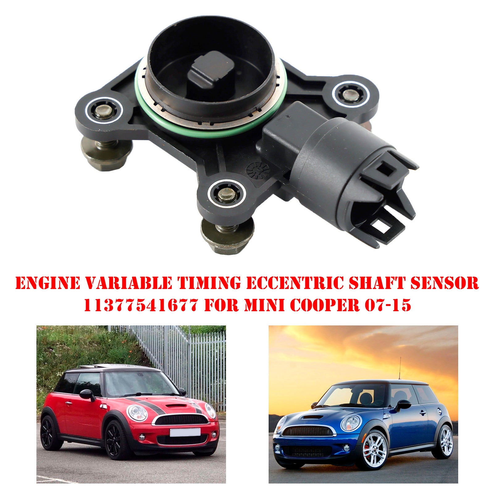 Mini Cooper R57 2007-2015 L4 1.6L Petrol Engine Variable Timing Eccentric Shaft Sensor 11377541677