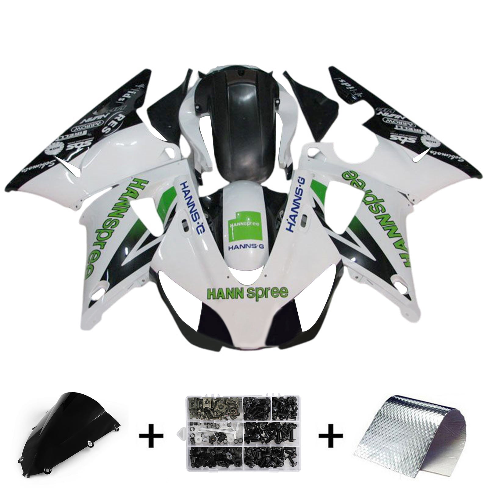 Yamaha YZF-R1 1998-1999 Fairing Kit Bodywork Plastic ABS