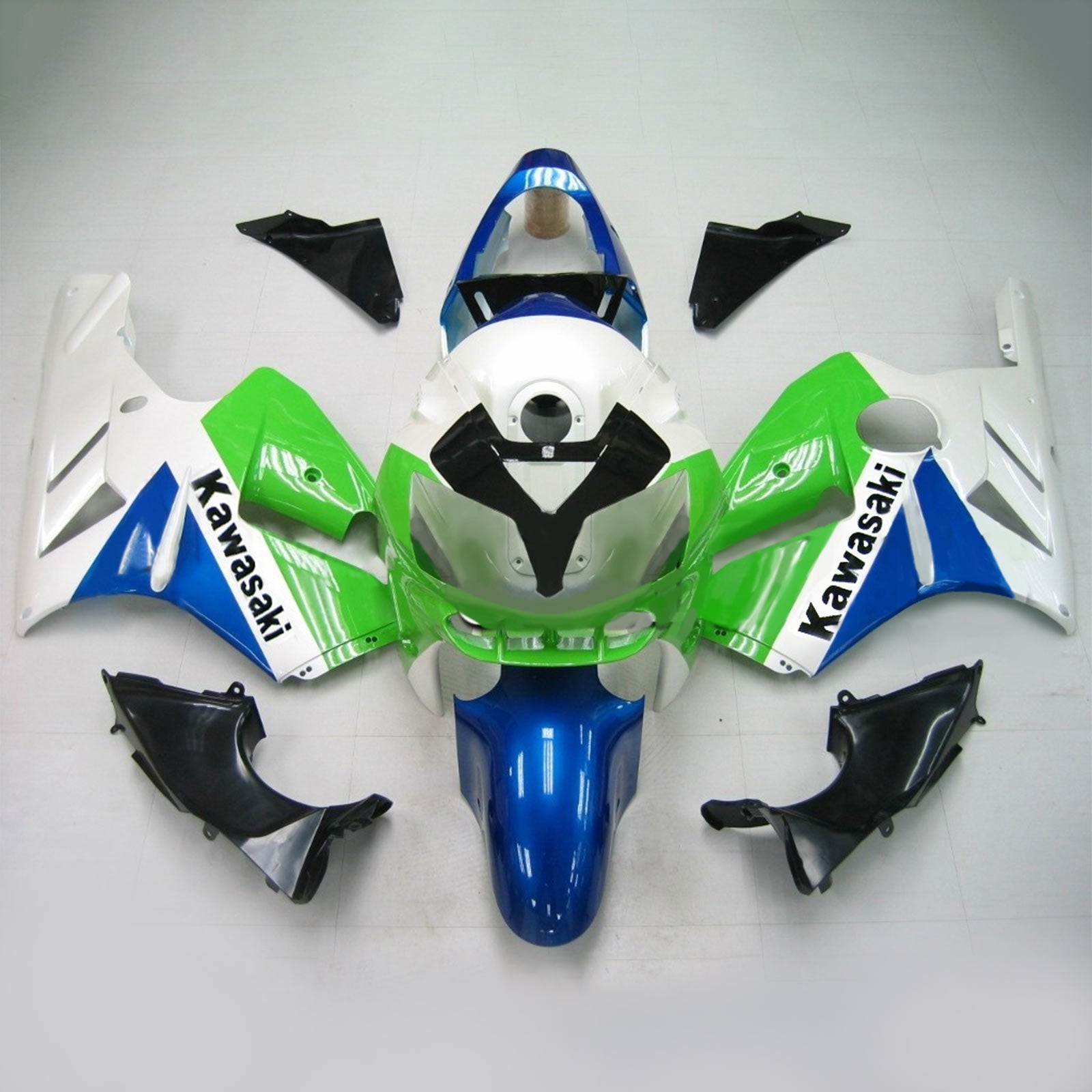 Kawasaki ZX12R 2002-2005 Fairing Kit Bodywork Plastic ABS