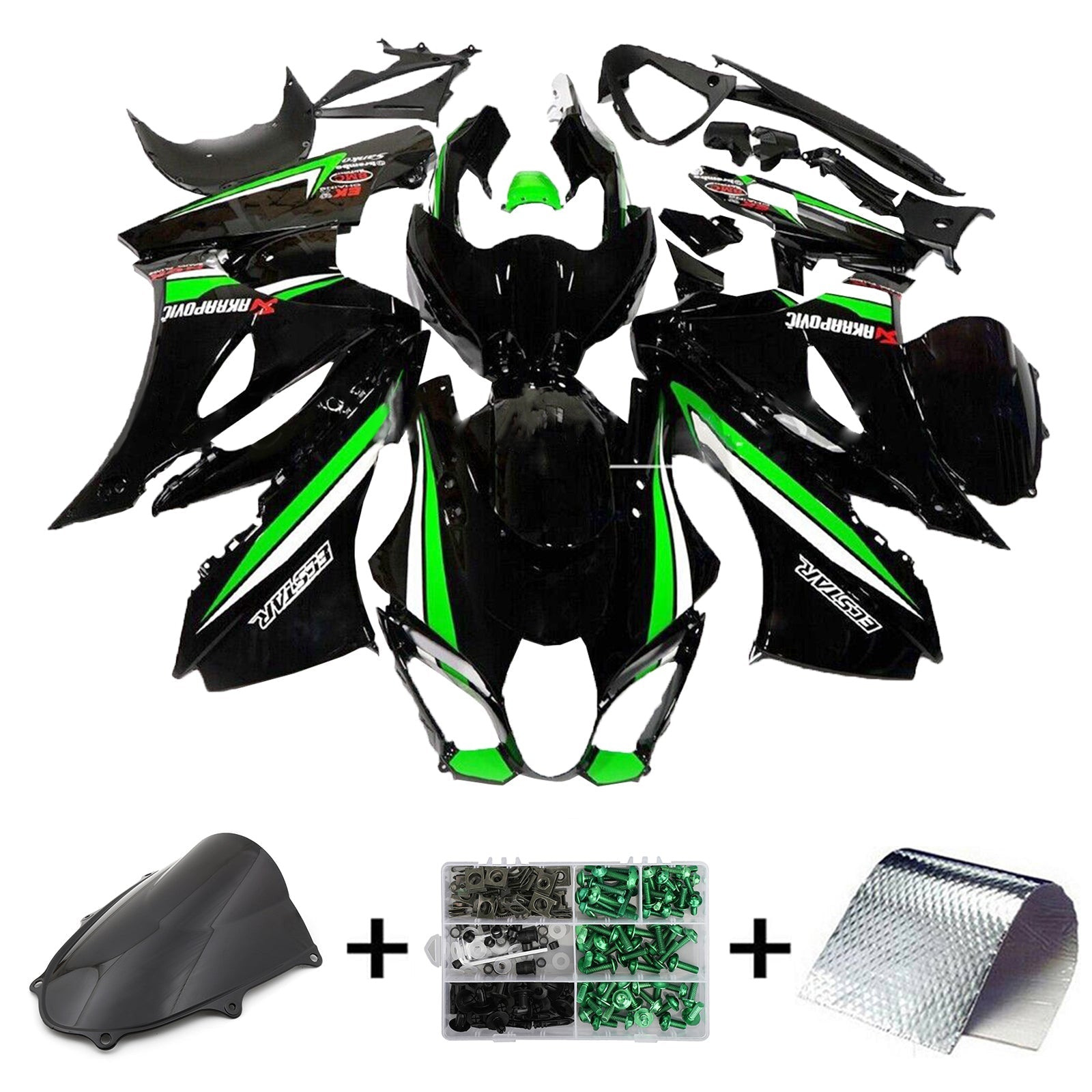 Amotopart Suzuki GSXR1000 2017-2024 K17 Fairing Kit Bodywork Plastic ABS