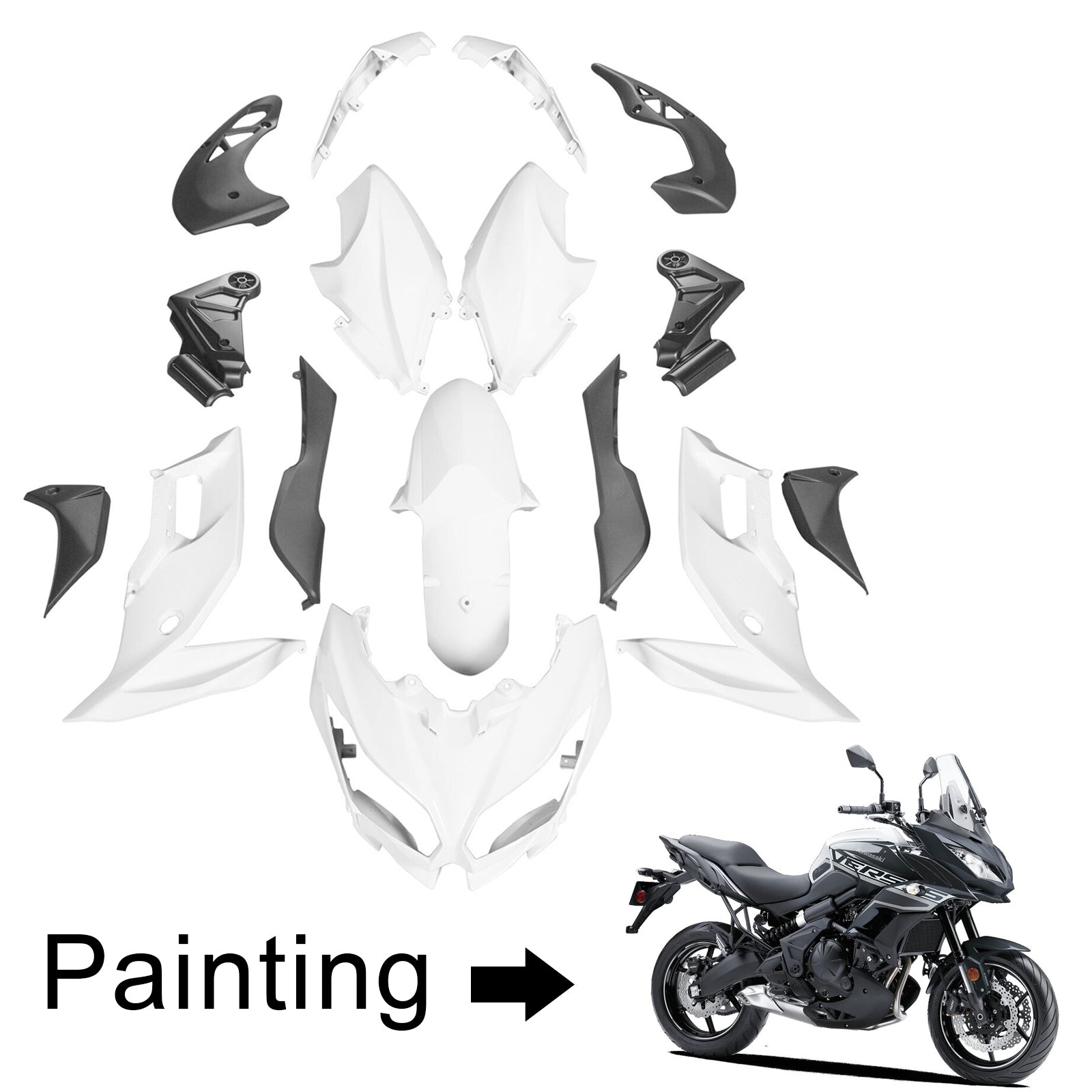 Kawasaki Versys 650 2015-2021 Fairing Kit