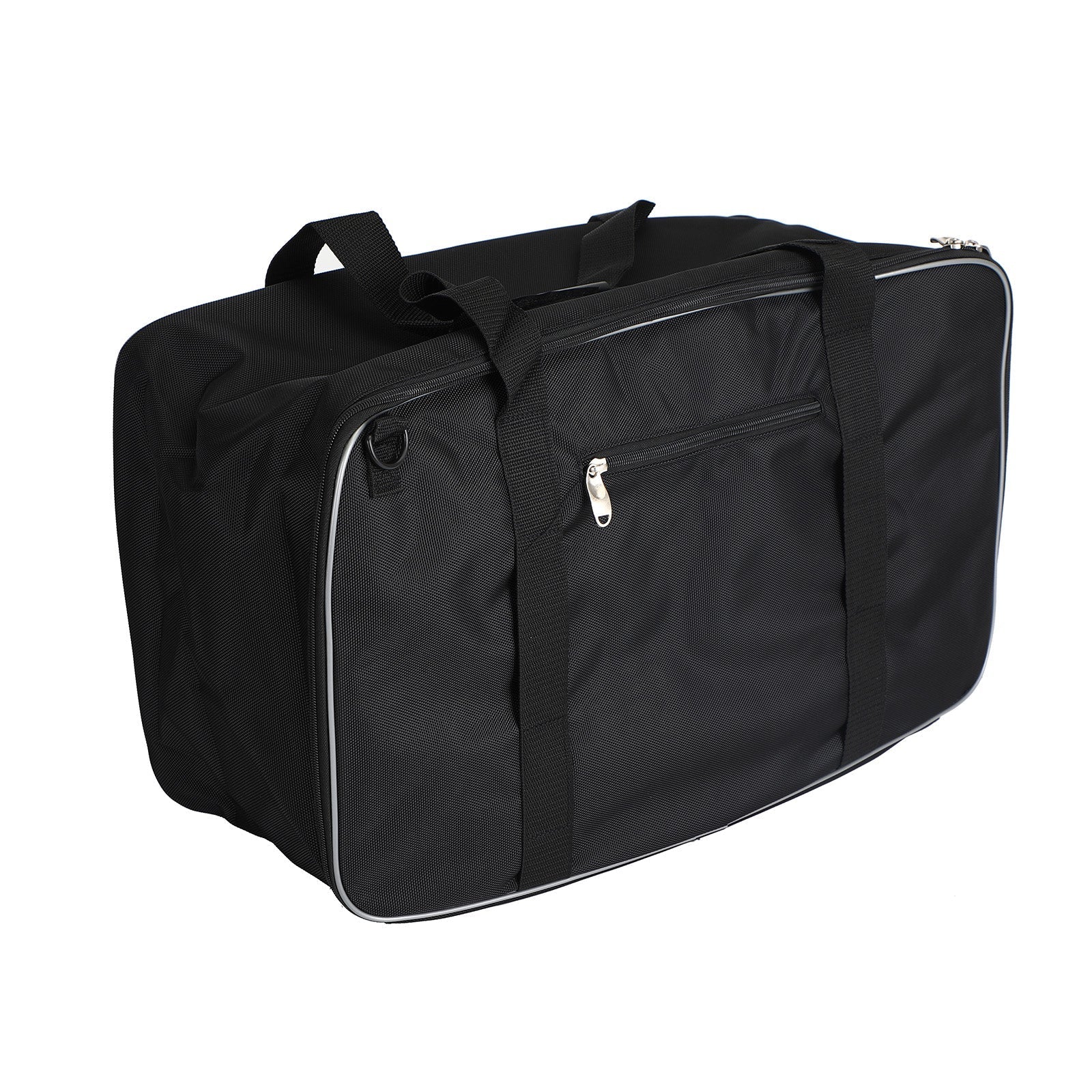 Alforja Tour Pak negra, bolsa de equipaje con forro suave, compatible con Street Tour Glide genérico