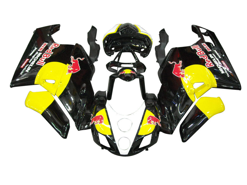 Fairings for 2005-2006 Ducati 999 Black & Yellow Generic