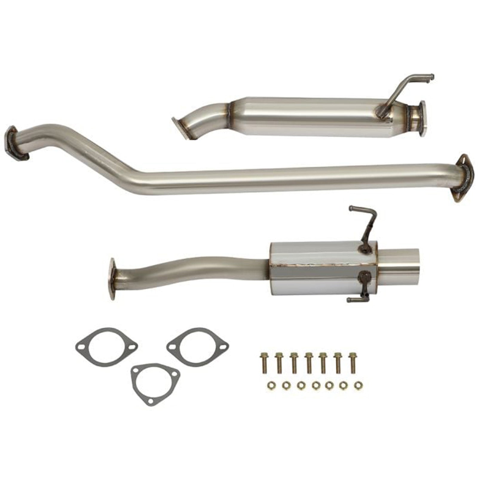 Sistema de escape Catback con silenciador con punta de 2.0L para Honda Civic 2002-2005