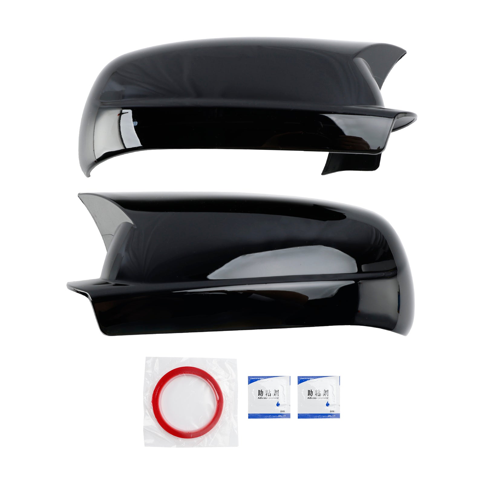 VW Golf Mk4 1998-2004 Gloss Black Wing Door Mirror Cover Caps Left + Right