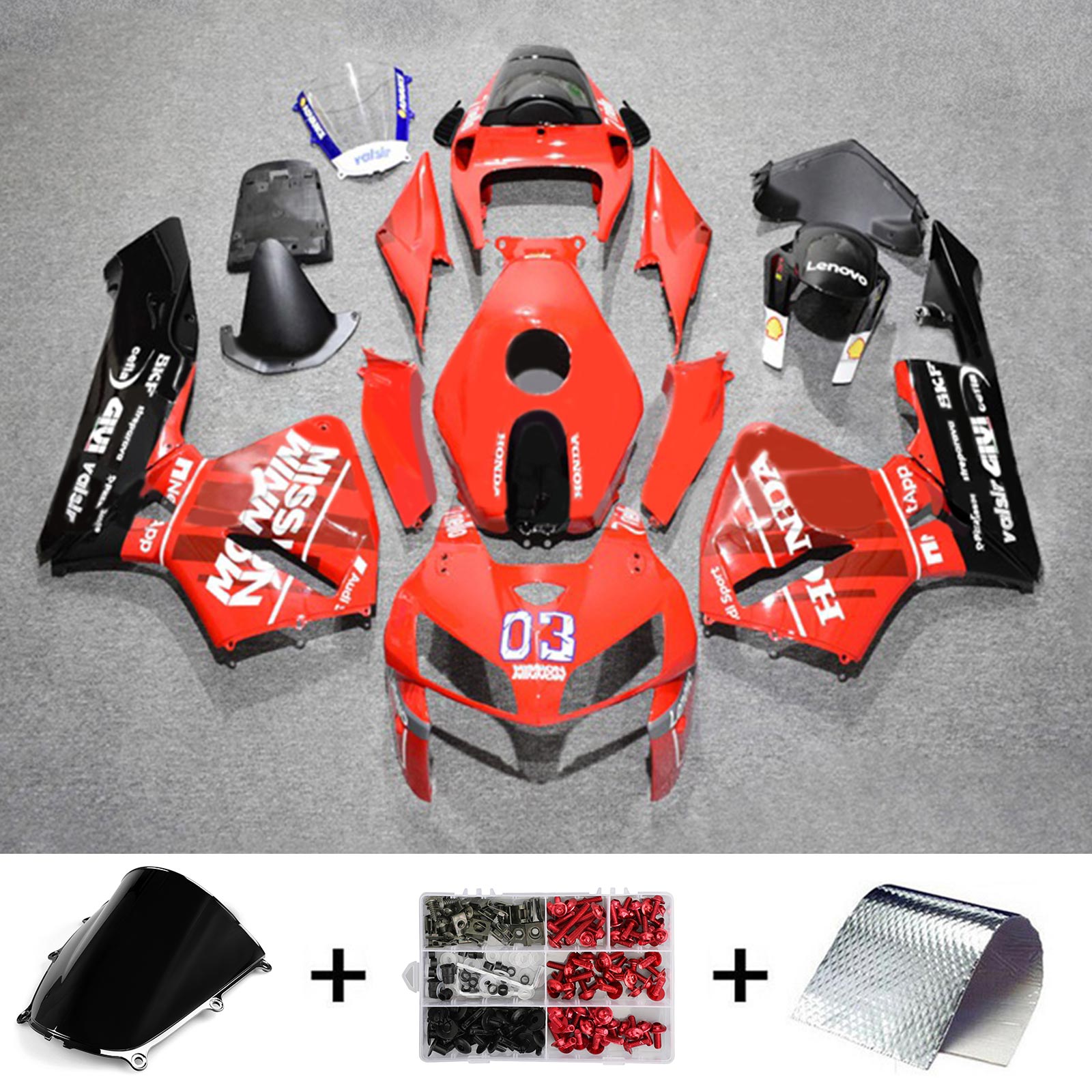 Honda CBR600RR 2005-2006 F5 Kit Carenado Carrocería Plástico ABS