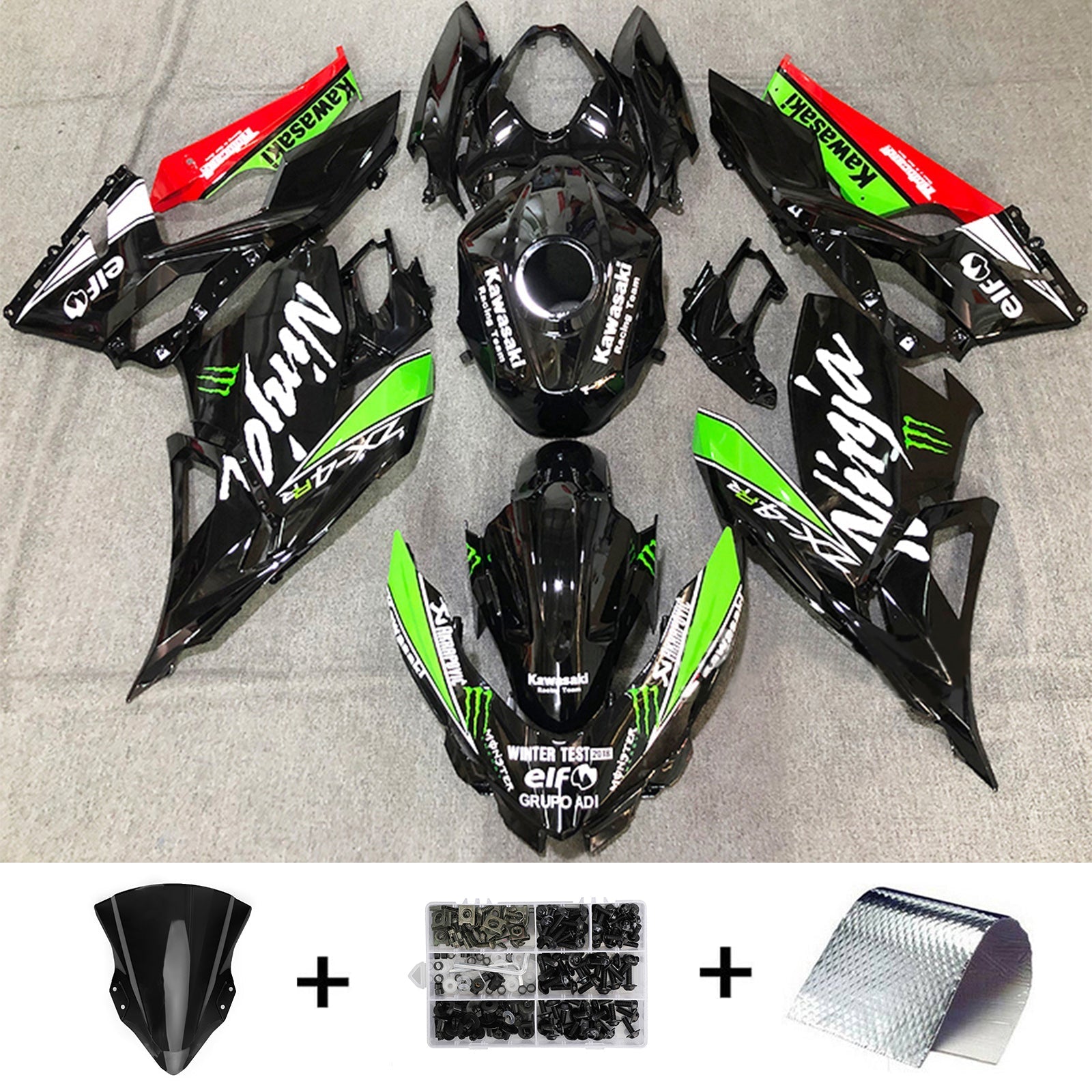 Kawasaki EX400/Ninja400 2018-2024 Fairing Kit