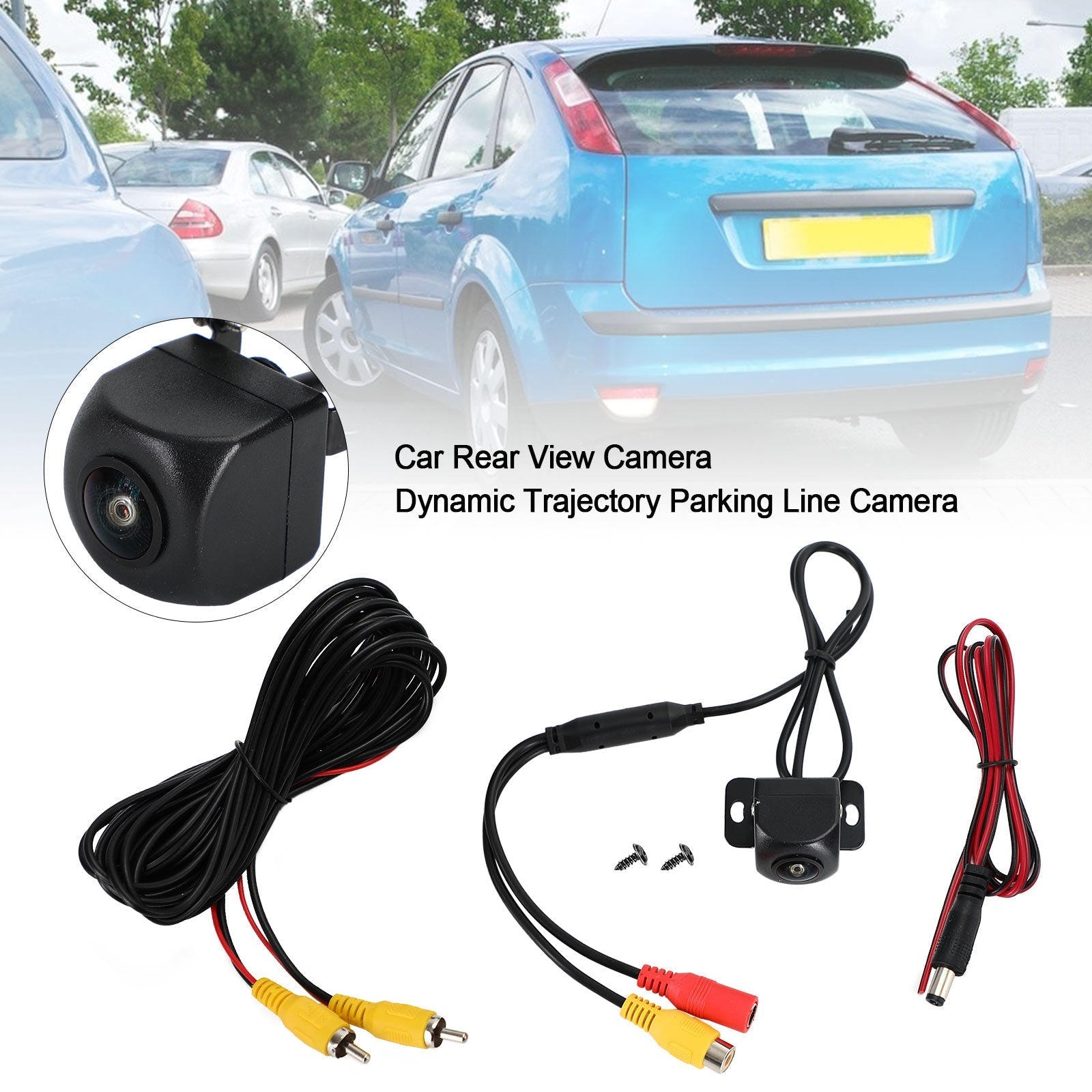 Dynamic Trajectory Parking Line Truck SUV Car Backup Night View Rear View Camera