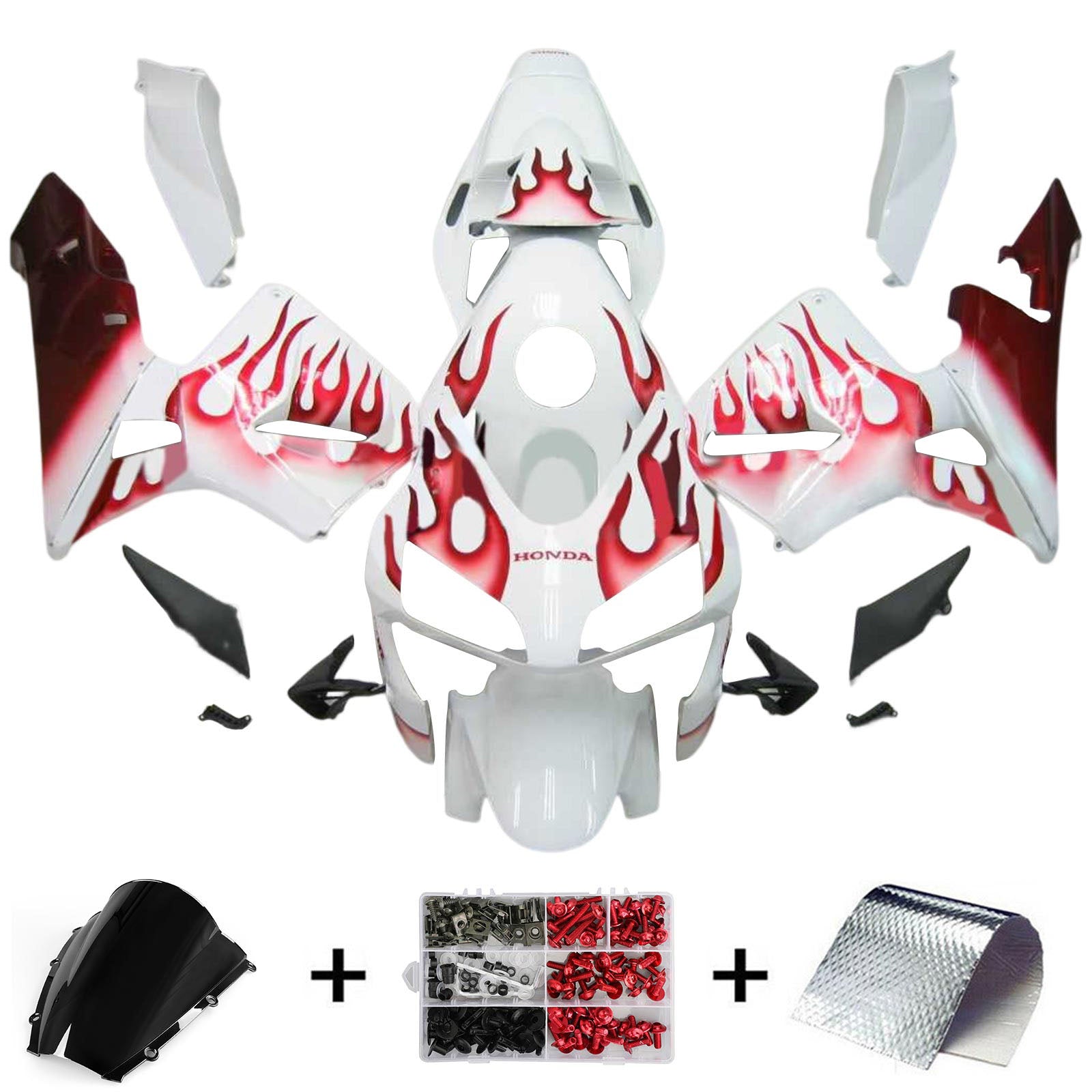 Honda CBR600RR 2003-2004 F5 Fairing Kit Bodywork Plastic ABS