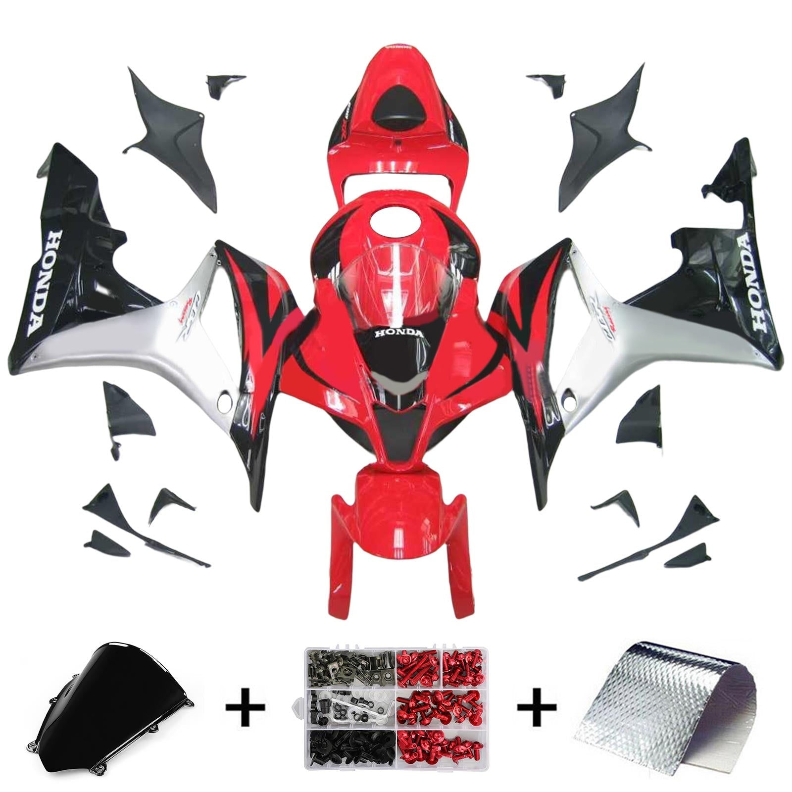 Honda CBR600RR 2007-2008 F5 Fairing Kit Bodywork Plastic ABS