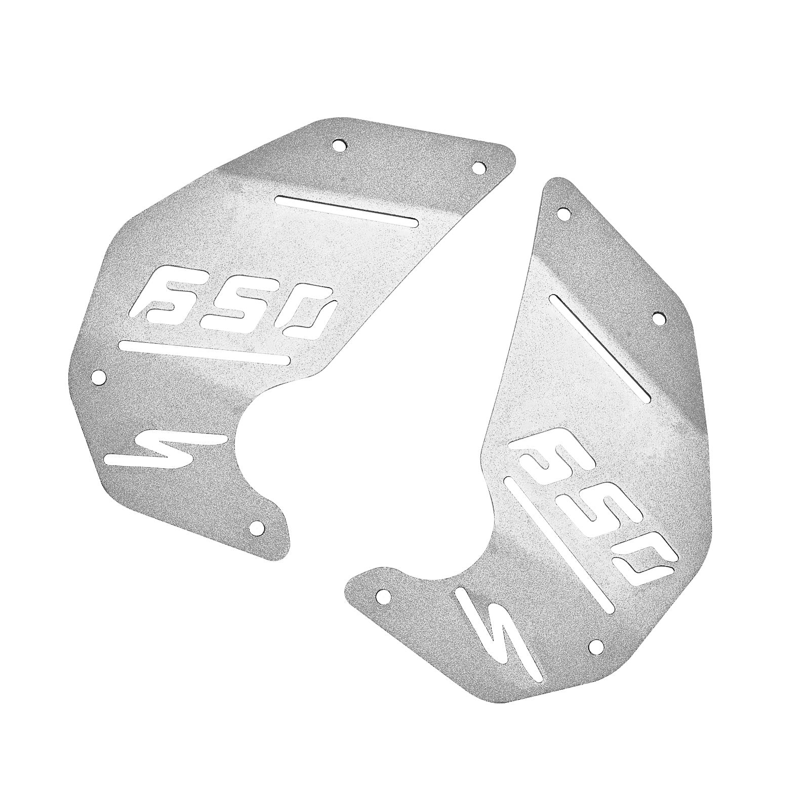 Kawasaki Vulcan S En Vn650 2015-2022 Tapa De Motor Panel Lateral Plata Para Café