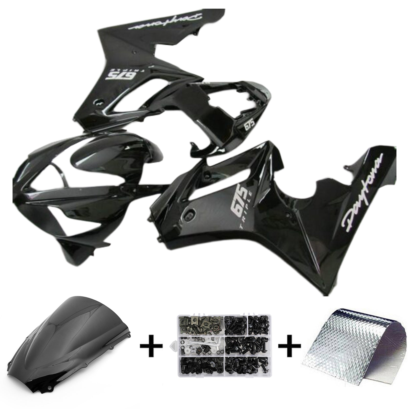 Triumph Daytona 675 2006-2008 Fairing Kit Bodywork Plastic ABS