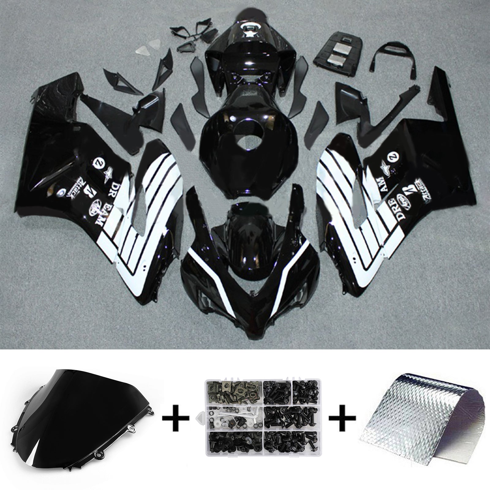 Honda CBR1000RR 2004-2005 Kit Carenado Carrocería Plástico ABS