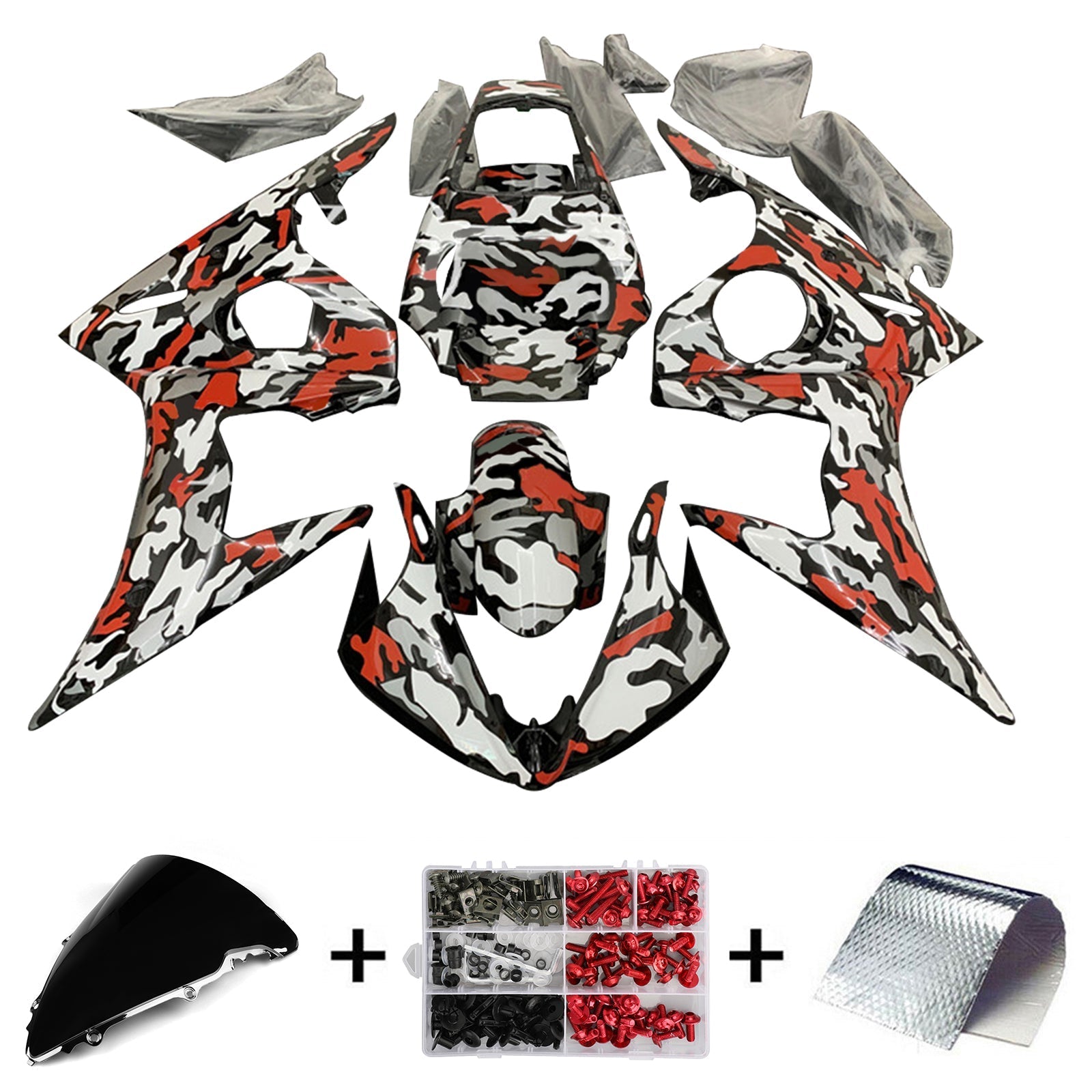 Yamaha YZF 600 R6 2003-2004 R6S 2006-2009 Fairing Kit Bodywork