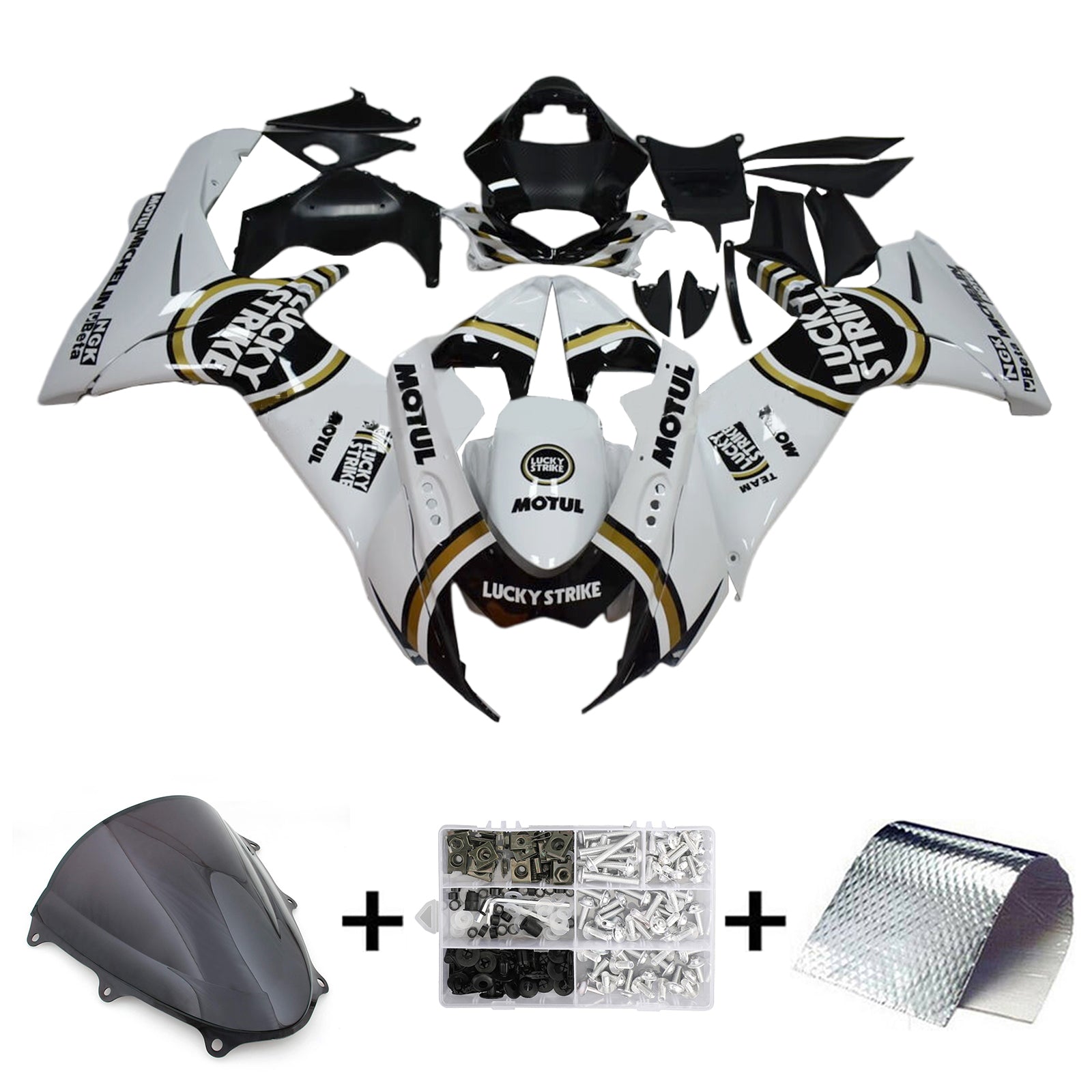 Amotopart Suzuki GSXR 600/750 2011-2024 K11 Fairing Kit Bodywork Plastic ABS