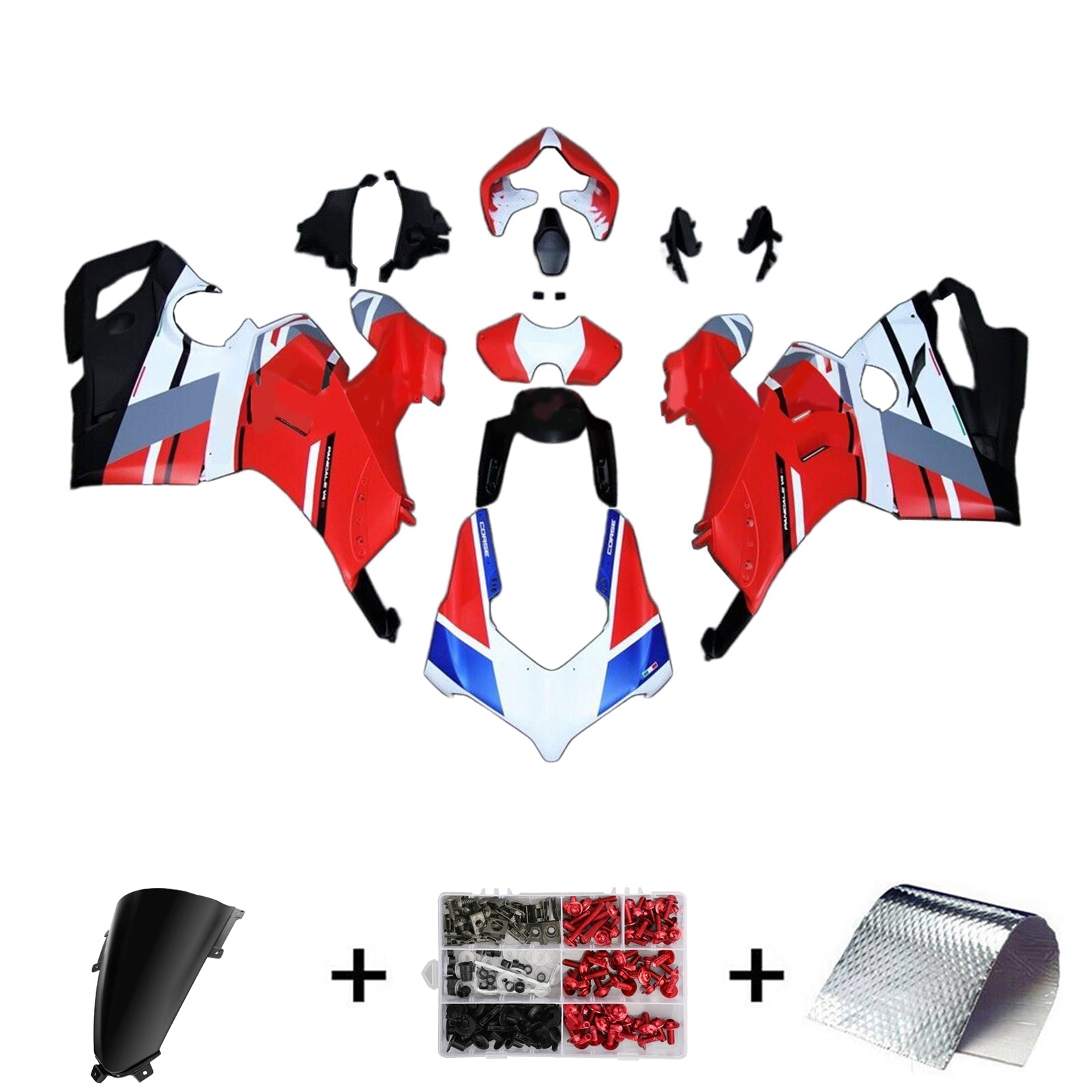 Ducati Panigale V4 V4S V4SP V4R 2020-2022 Fairing Kit Bodywork